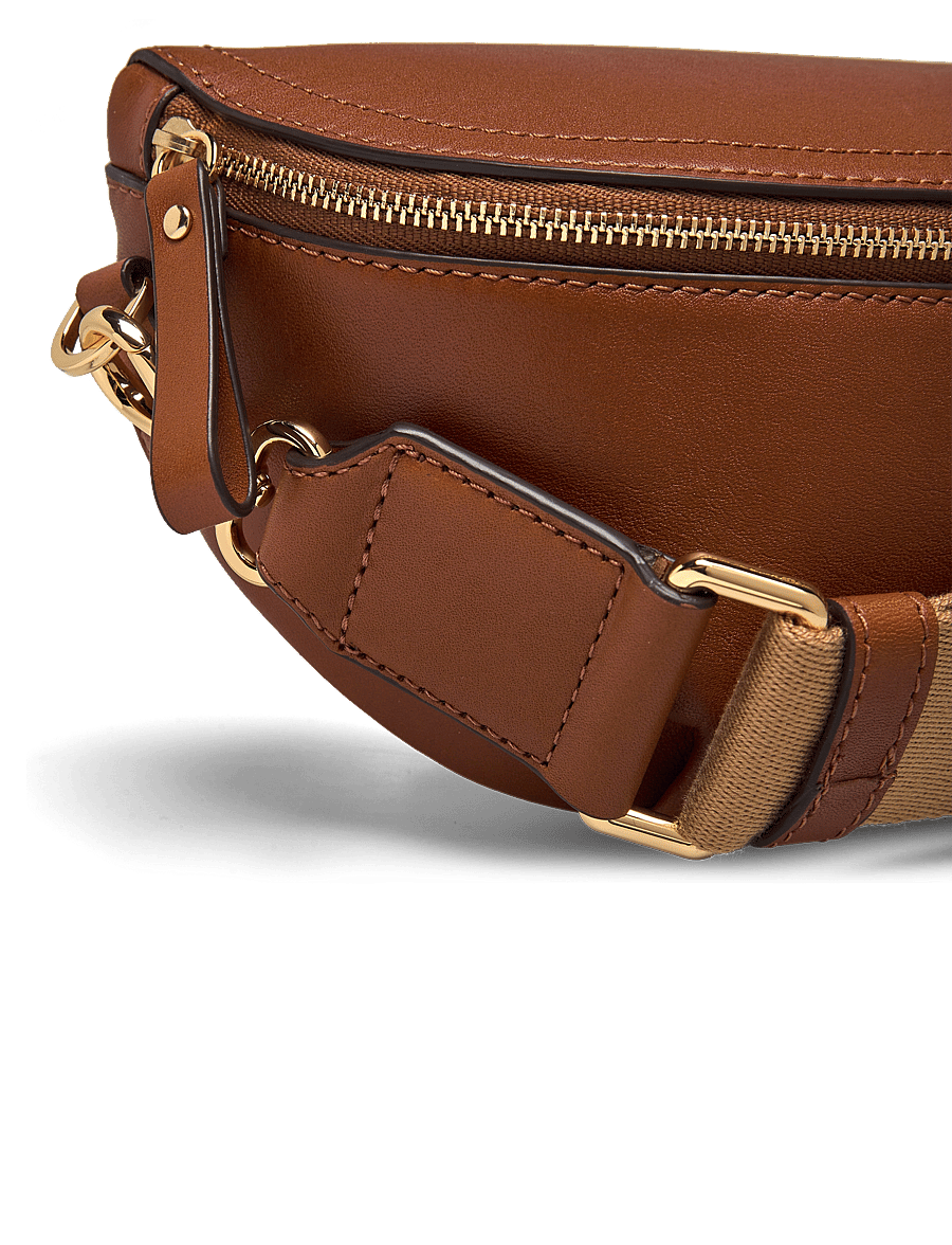 Lauren Ralph Lauren - Leather Marcy Belt Bag - lauren tan - 3