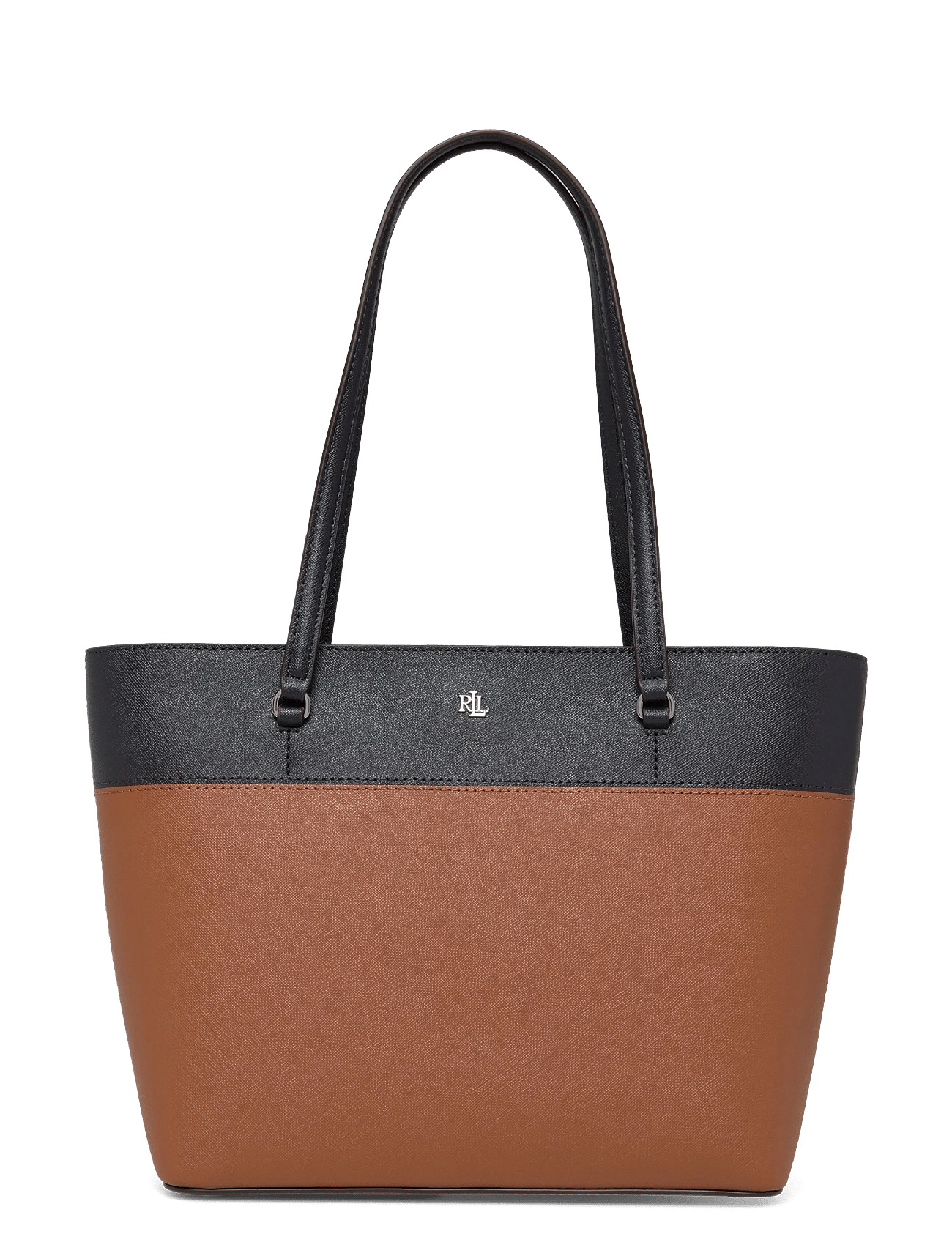 Lauren Ralph Lauren | Striped Leather Medium Karly Tote Bag | ONE SIZE