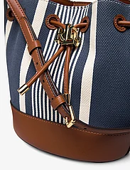 Lauren Ralph Lauren - Striped Medium Andie Drawstring Bag - handtassen - atlantic stripe/i - 3