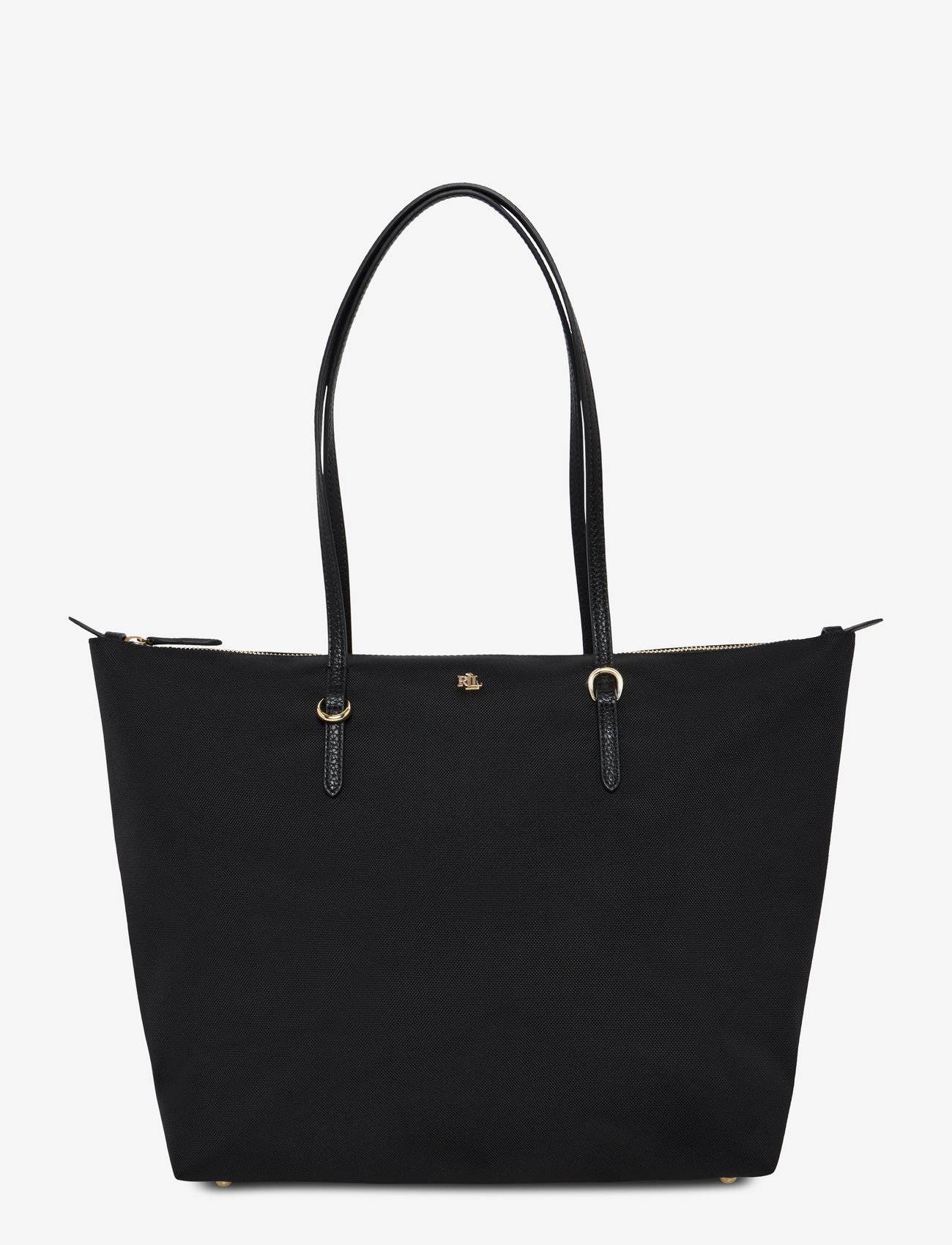 Lauren Ralph Lauren - Nylon Large Keaton Tote Bag - shoppers - black - 1