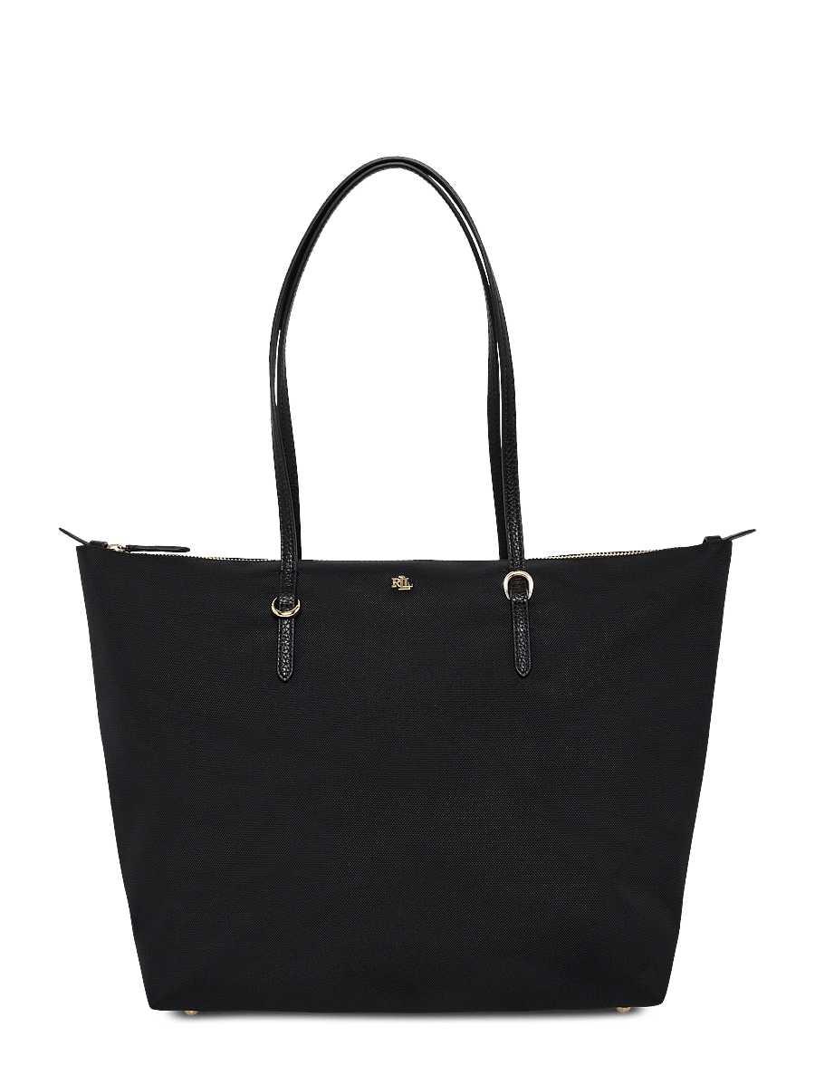 Lauren Ralph Lauren - Nylon Large Keaton Tote Bag - shoppere - black - 1