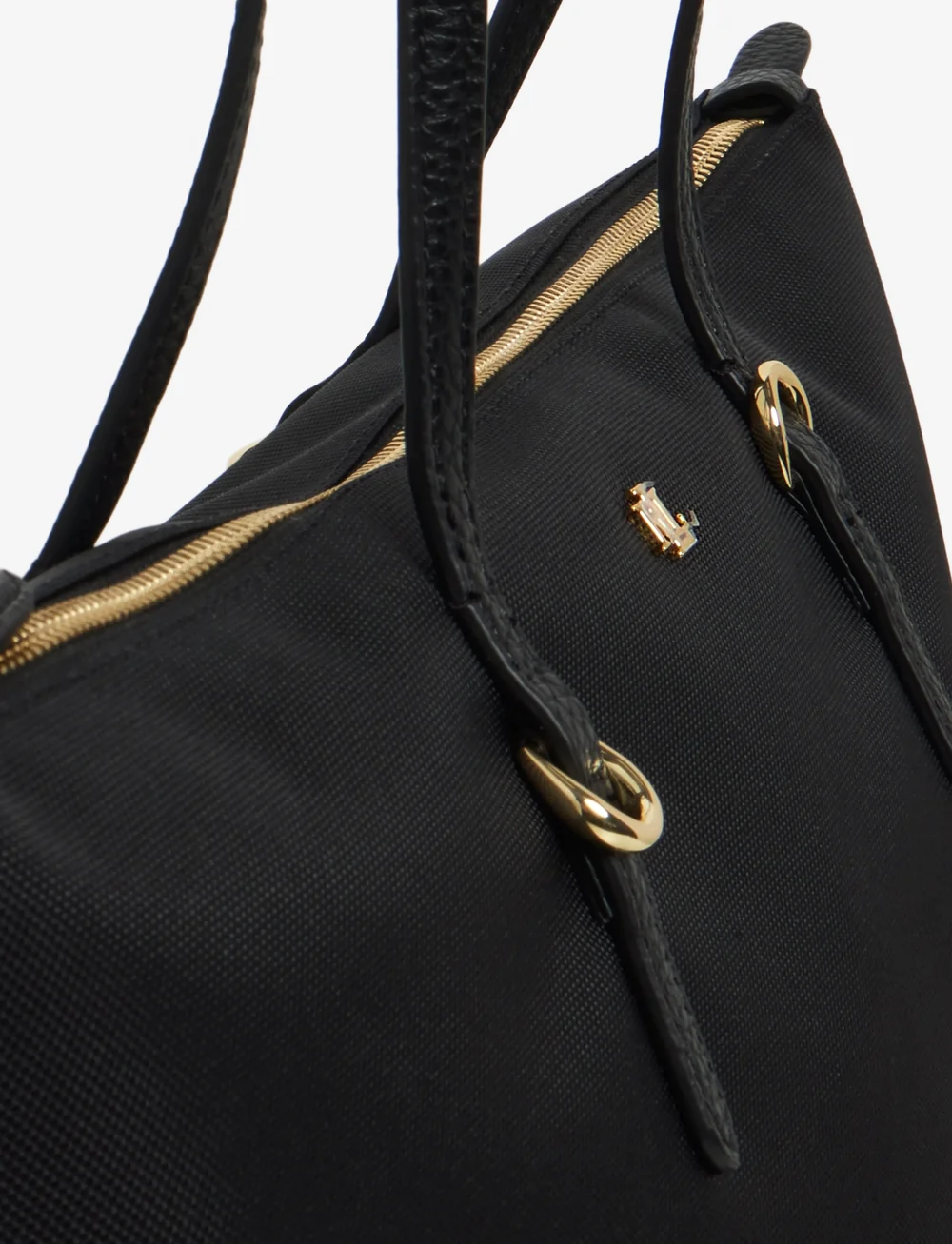 Lauren Ralph Lauren - Nylon Large Keaton Tote Bag - shoppingväskor - black - 4