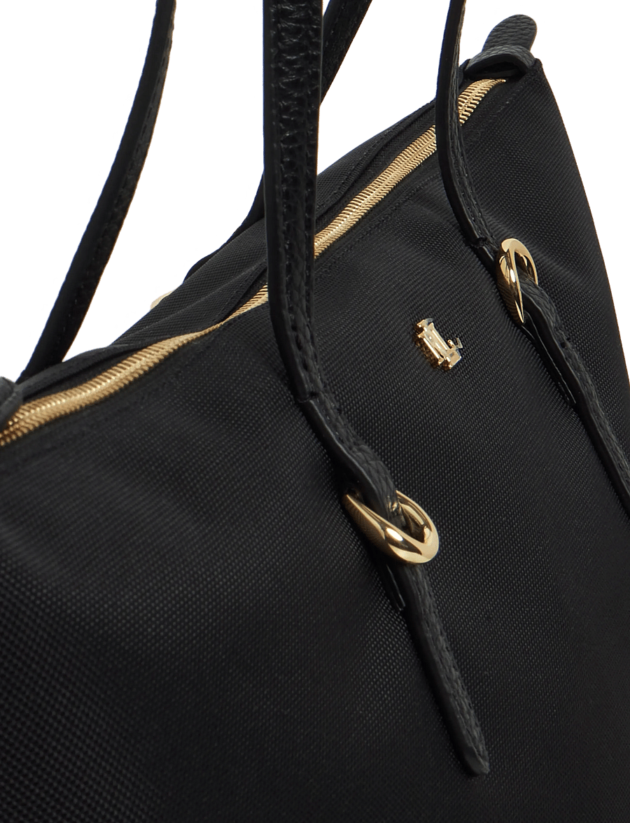 Lauren Ralph Lauren - Nylon Large Keaton Tote Bag - shoppere - black - 4
