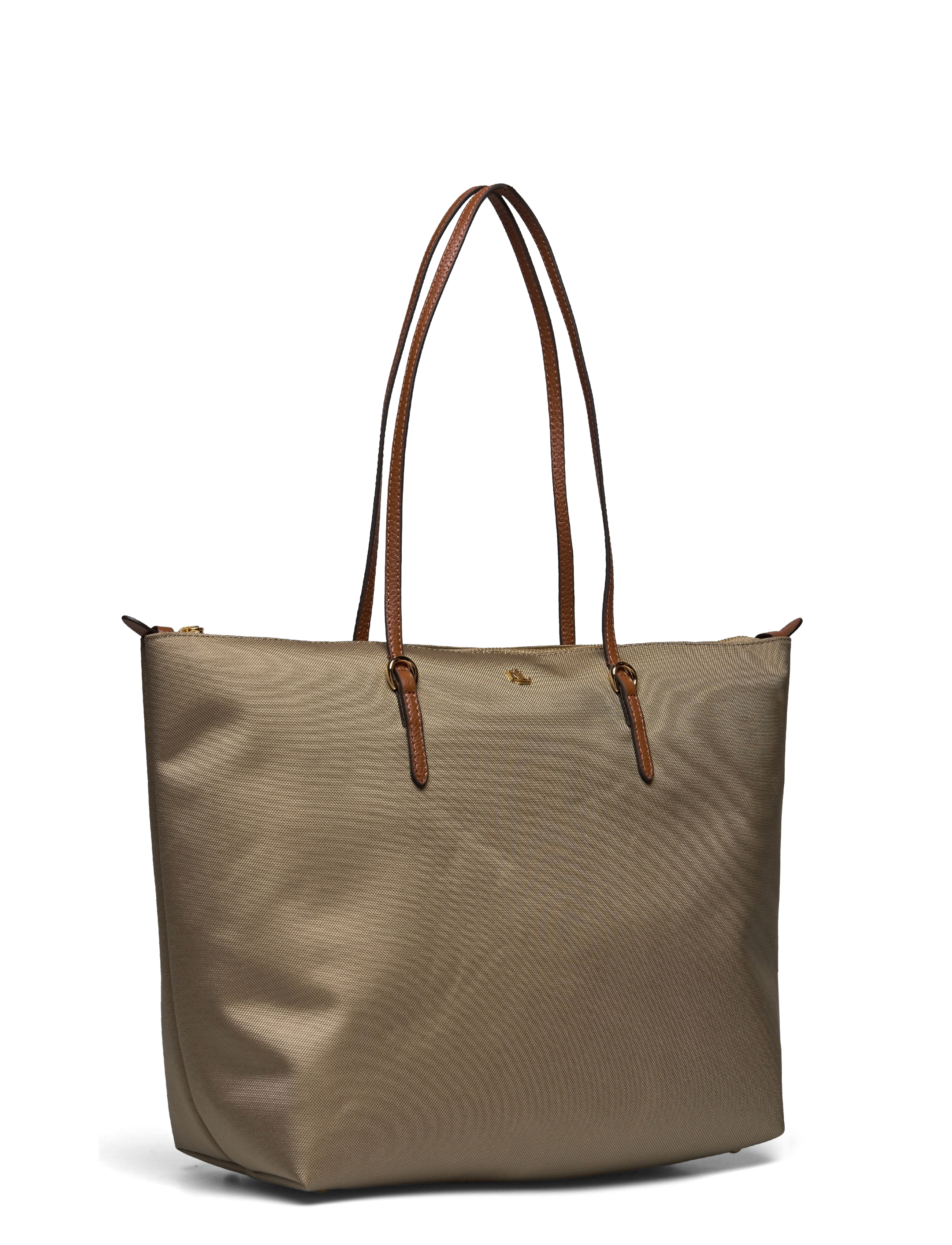 Lauren Ralph Lauren - Nylon Large Keaton Tote Bag - shopper - clay - 2