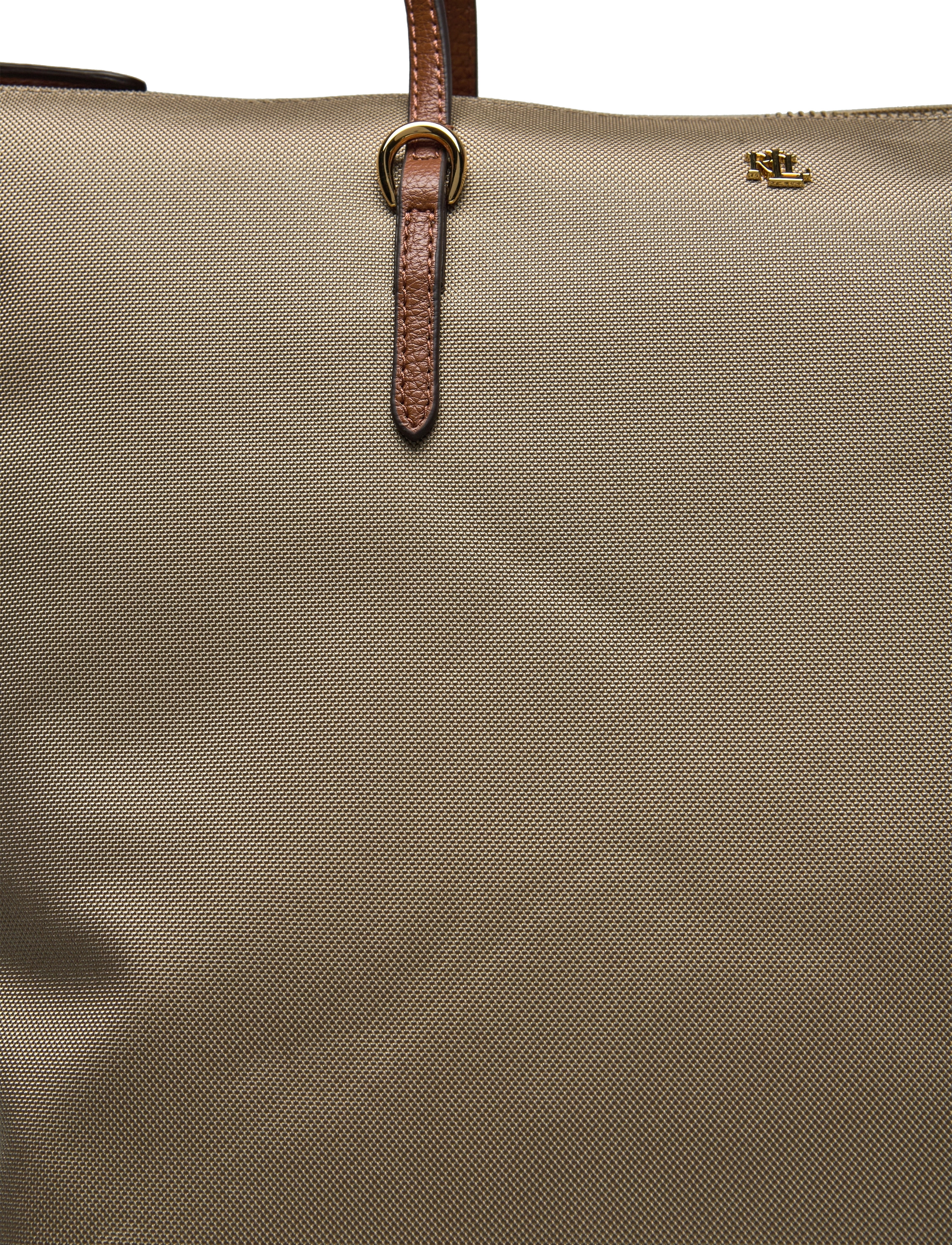 Lauren Ralph Lauren - Nylon Large Keaton Tote Bag - shopper - clay - 3