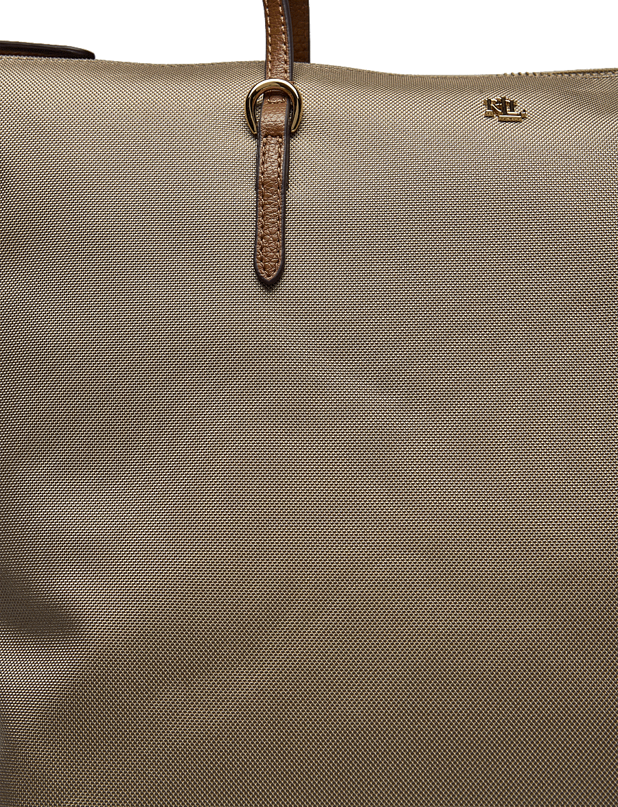 Lauren Ralph Lauren - Nylon Large Keaton Tote Bag - shopper - clay - 3