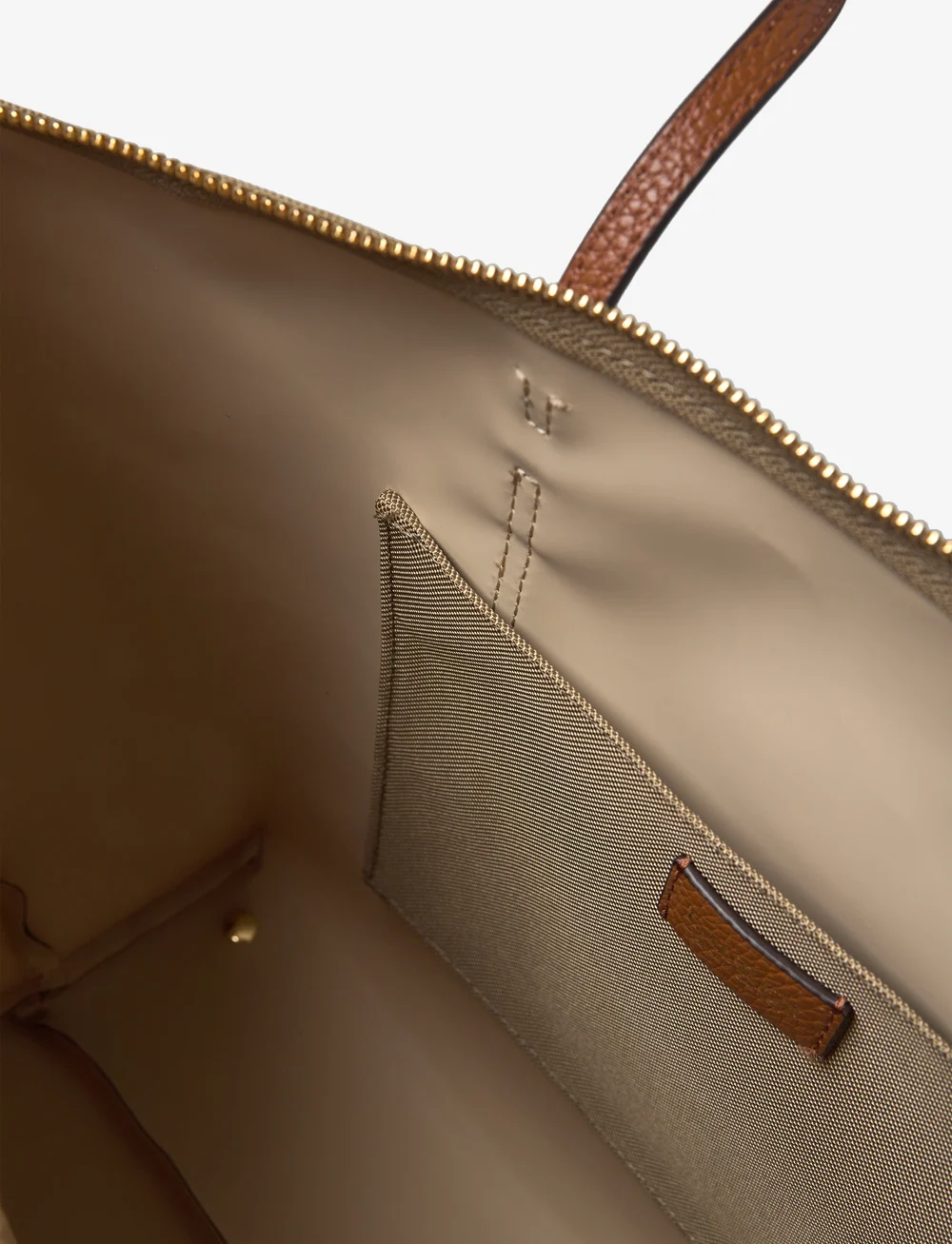 Lauren Ralph Lauren - Nylon Large Keaton Tote Bag - shoppere - clay - 4