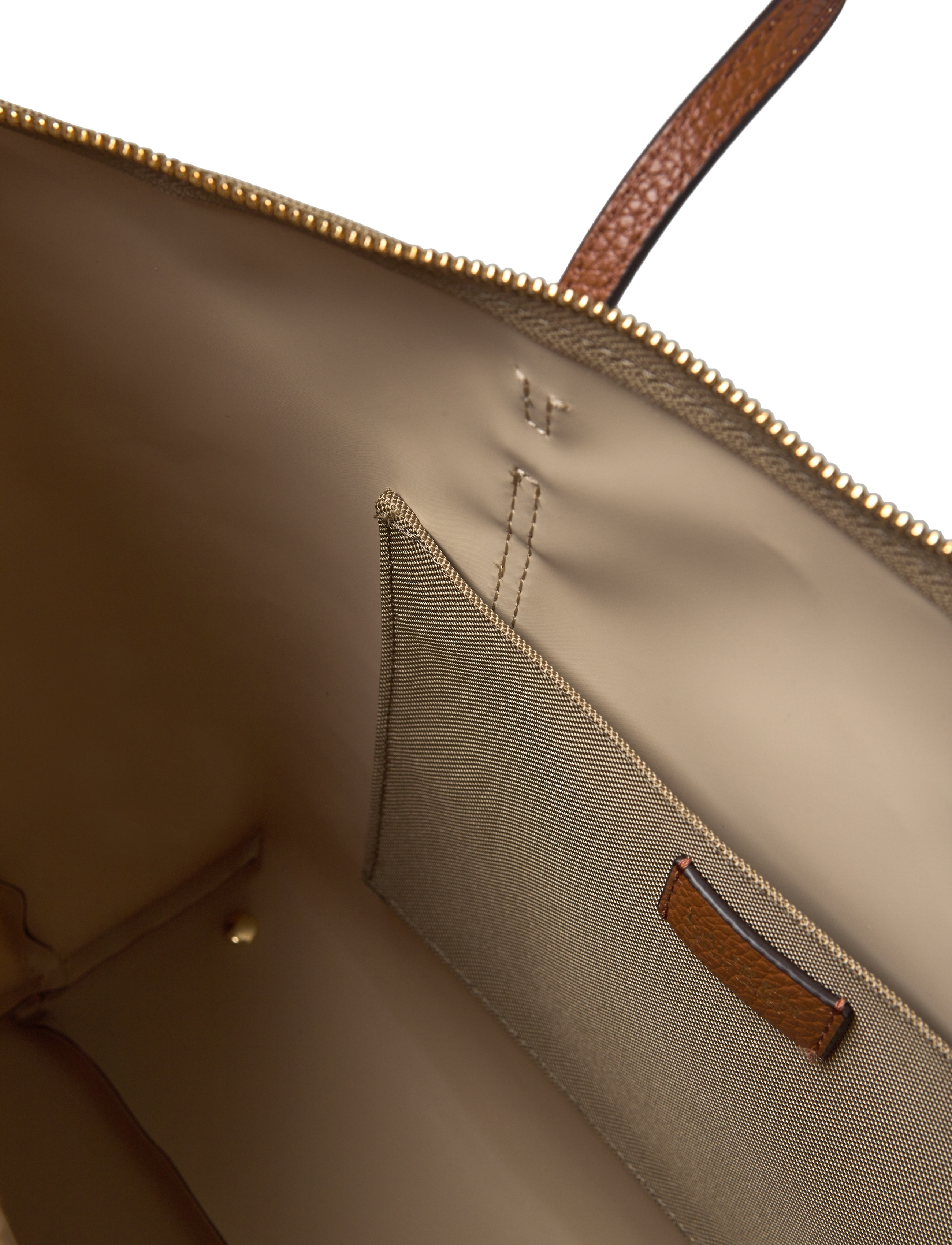 Lauren Ralph Lauren - Nylon Large Keaton Tote Bag - shopper - clay - 4