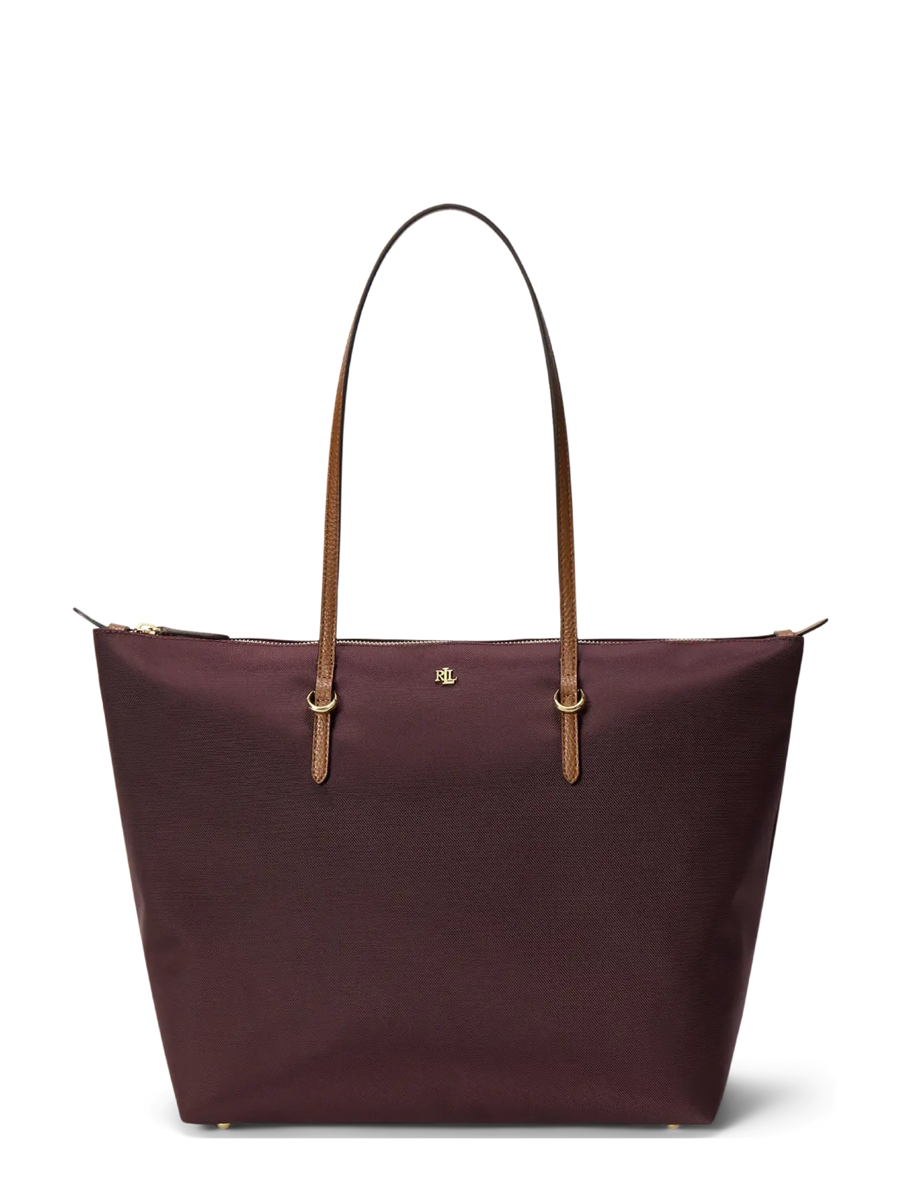 Lauren Ralph Nylon Large Keaton Tote Bag, One Size, Bags, Burgunderrot - Totes, Frauen