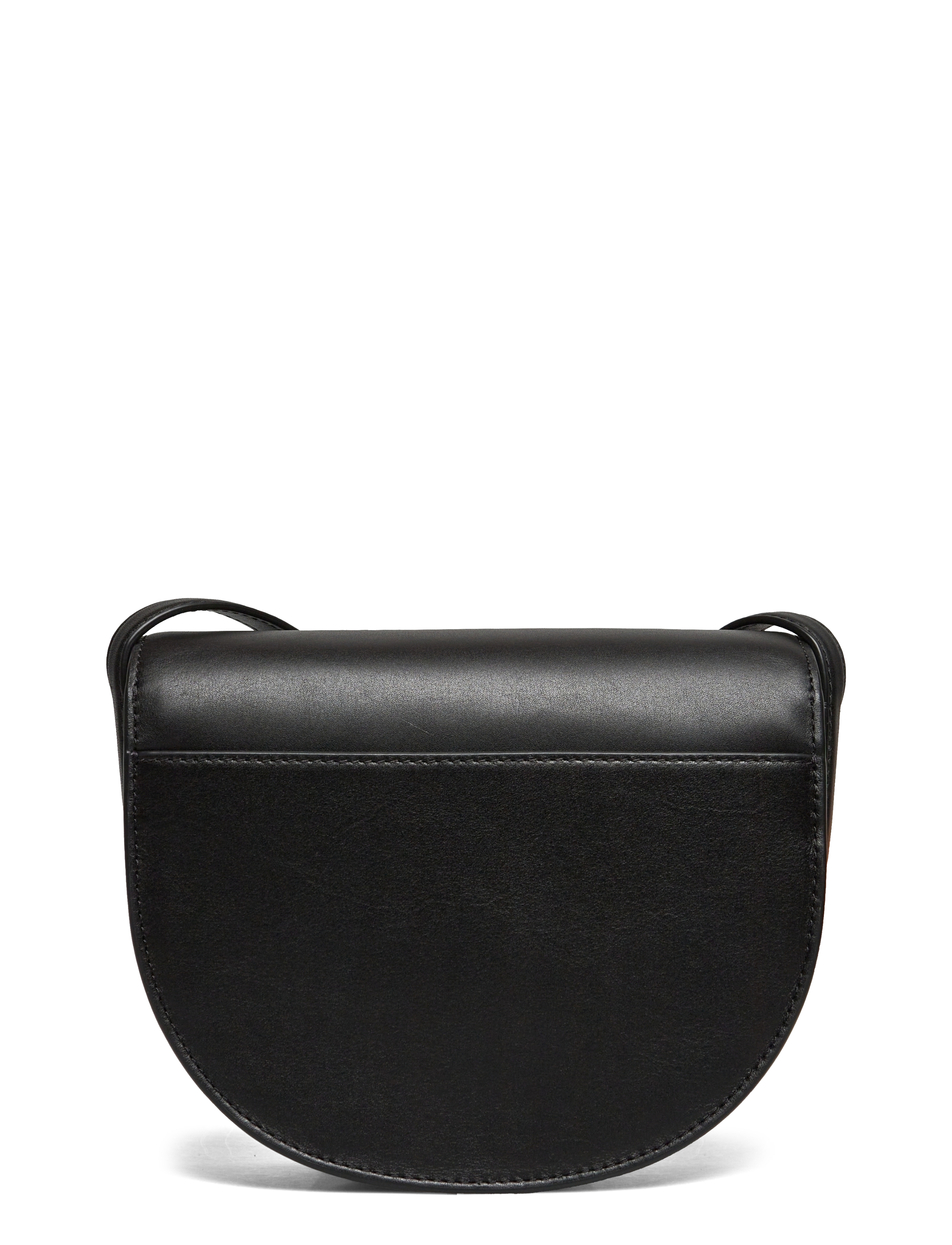 Lauren Ralph Lauren - Leather Medium Witley Crossbody - töskur með axlaról - black - 1