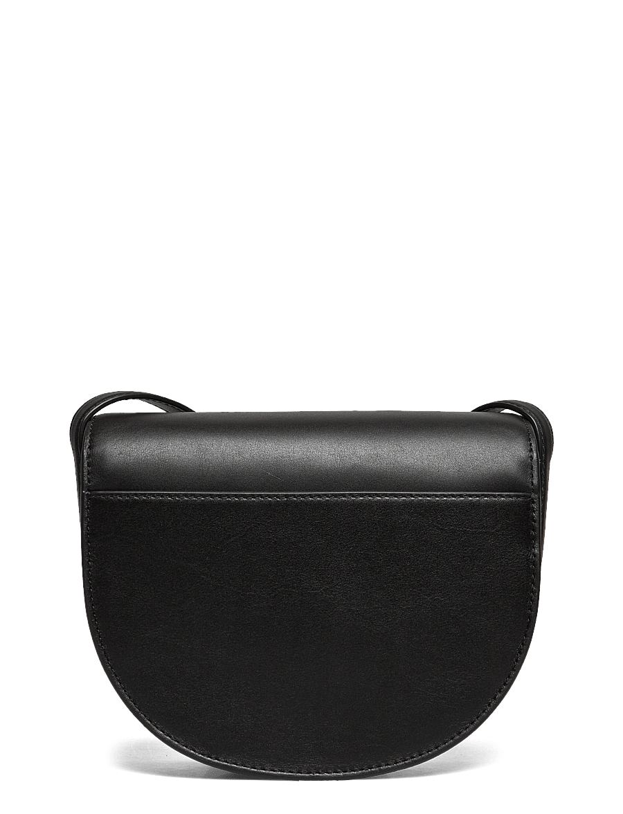 Lauren Ralph Lauren - Leather Medium Witley Crossbody - töskur með axlaról - black - 1