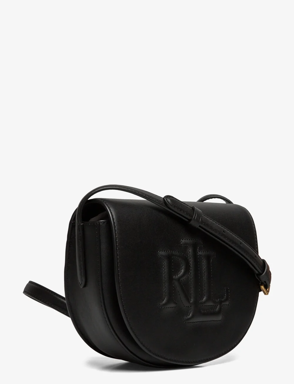Lauren Ralph Lauren - Leather Medium Witley Crossbody - crossbody bags - black - 2