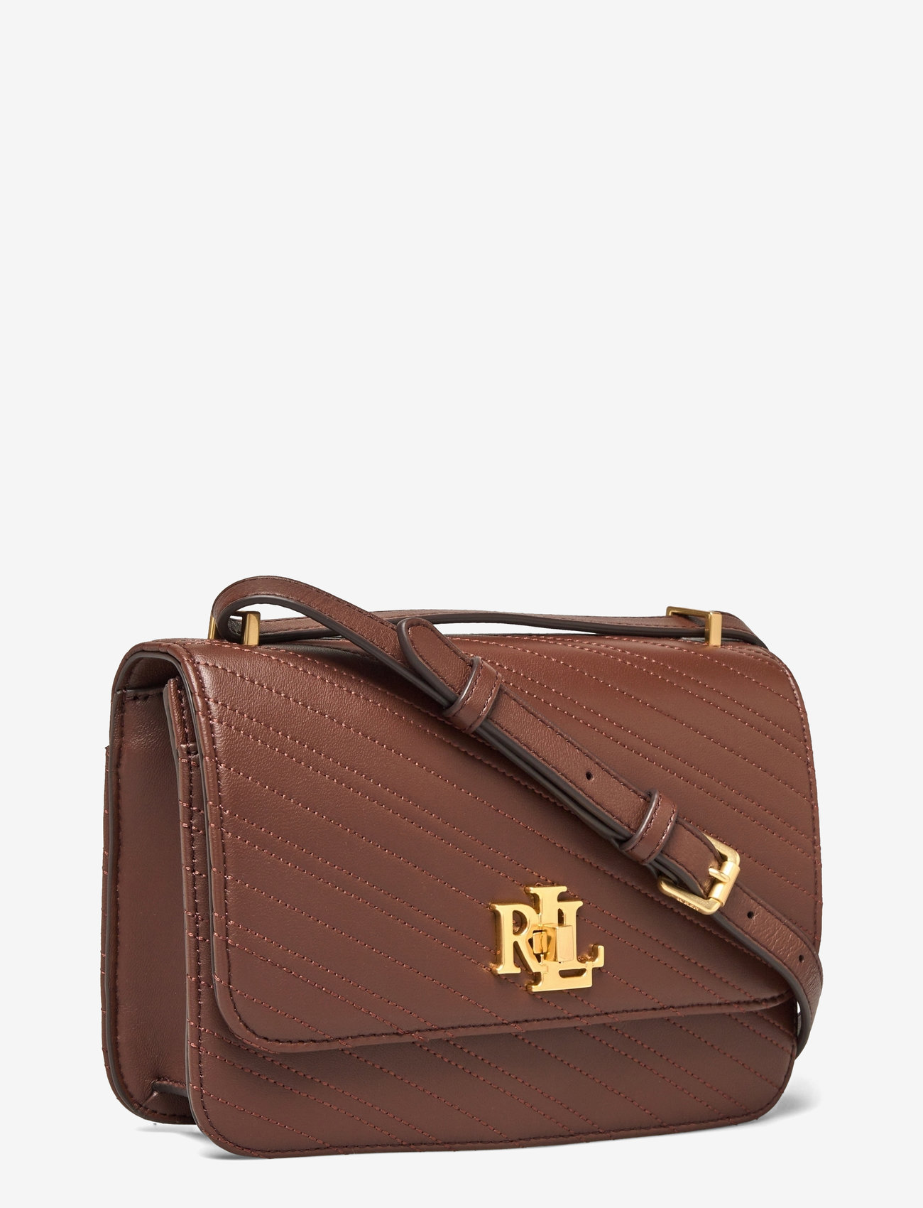 Lauren Ralph Lauren Stitched Nappa Leather Medium Sophee Bag (RAF431950822)  Crossbody Bags