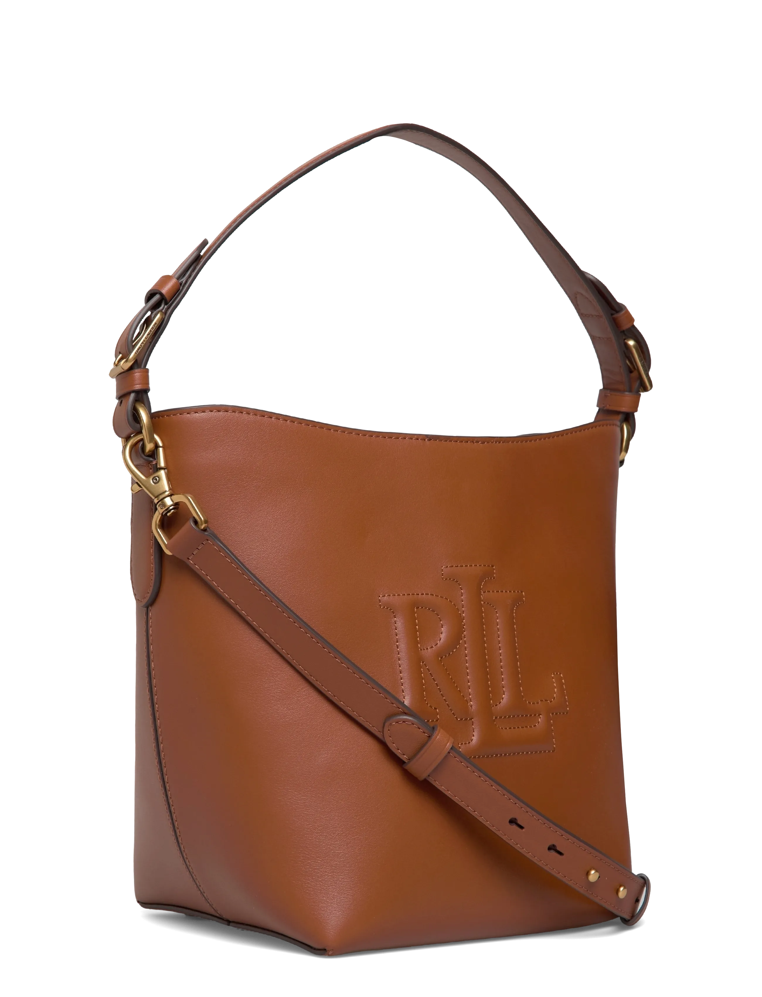 Lauren Ralph Lauren - NATURAL SMTH LEATHR-WITLEY MD BK-BU - lauren tan - 2