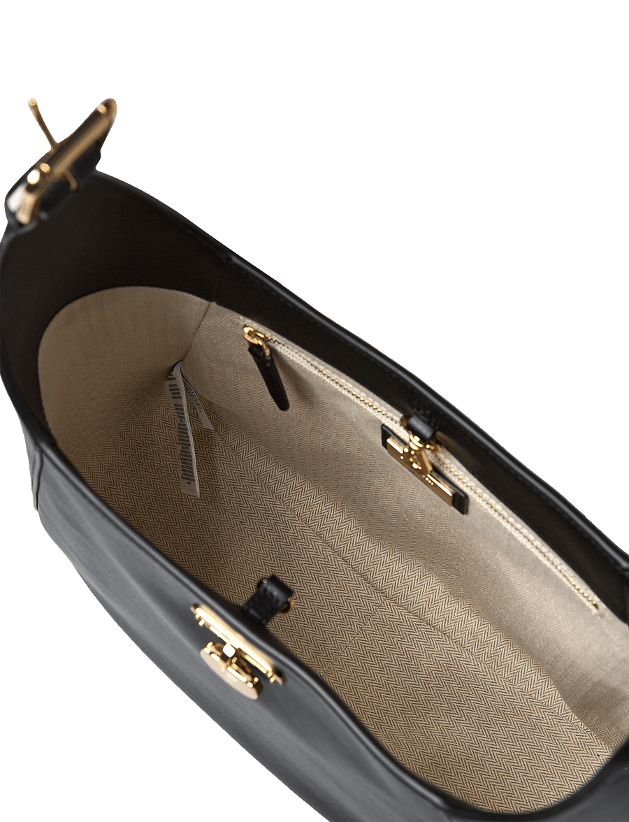 Lauren Ralph Lauren - NATURAL SMTH LEATHR-TANNER LG SH-SB - special occasions - black - 4