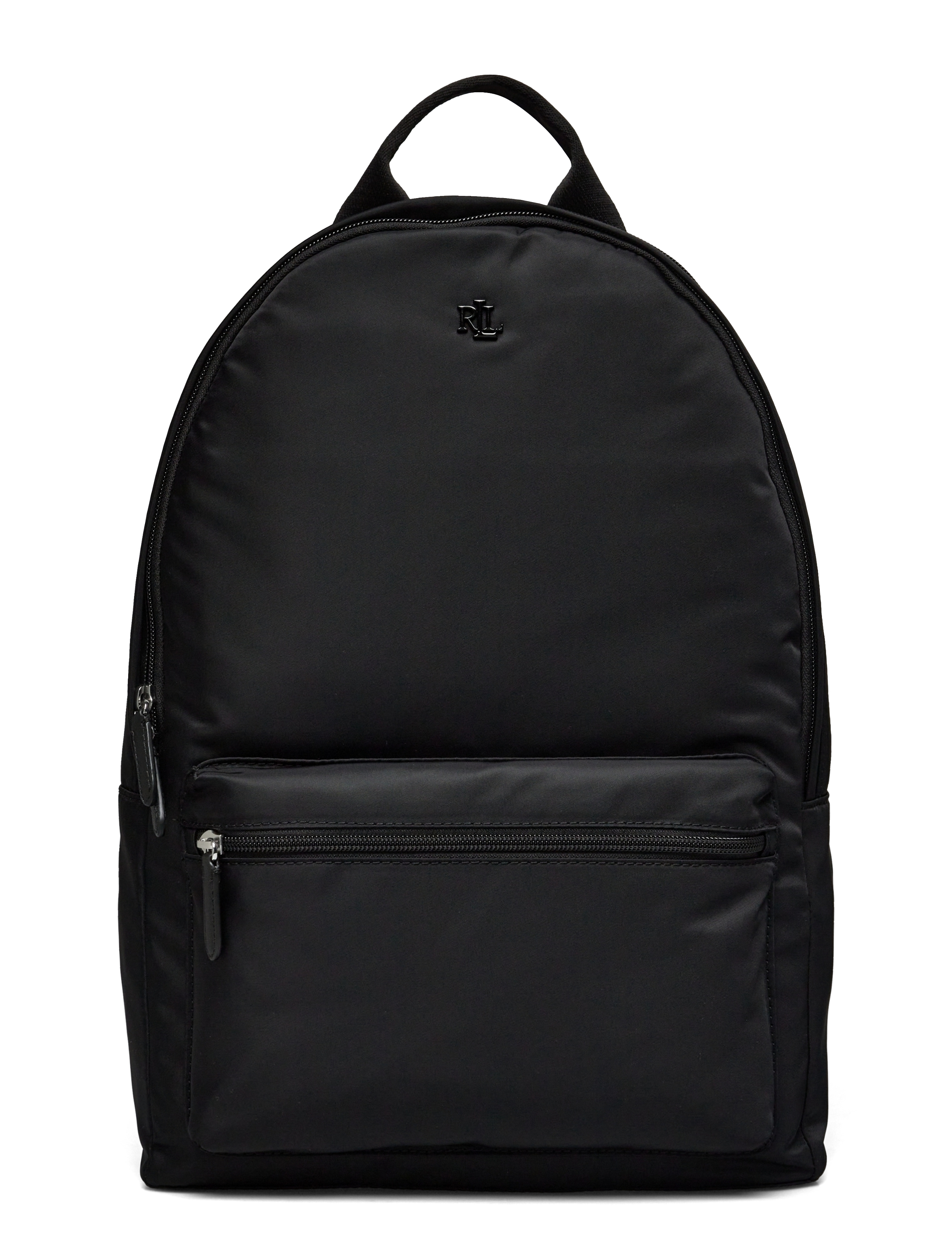 Lauren Ralph Lauren Nylon Medium Stevie Backpack - Reput - BLACK/BLACK / black