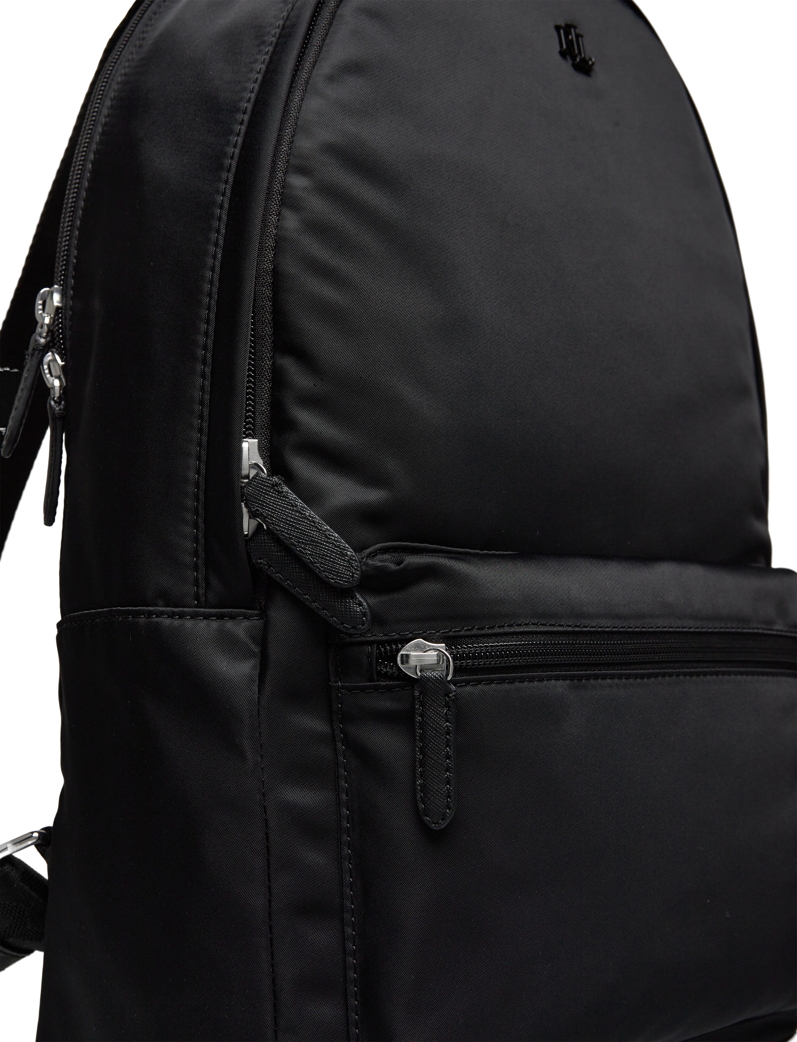 Lauren Ralph Lauren - Nylon Medium Stevie Backpack - seljakotid - black/black - 3