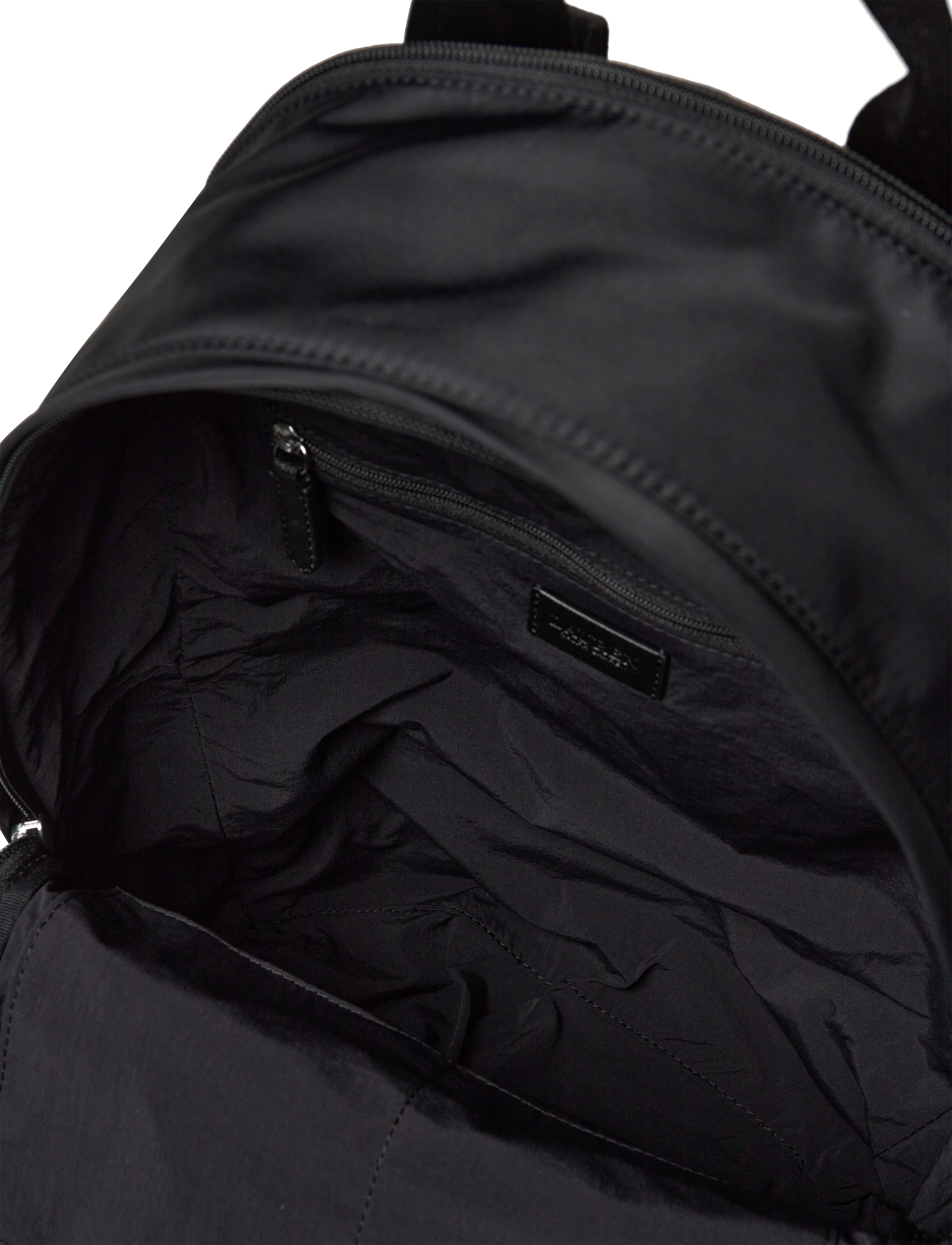 Lauren Ralph Lauren - Nylon Medium Stevie Backpack - seljakotid - black/black - 4