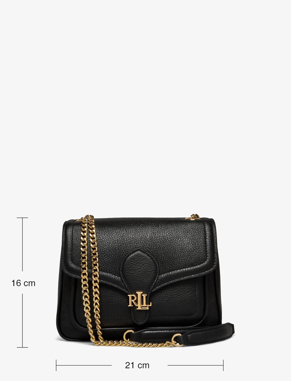 Lauren Ralph Lauren Pebbled Small Bradley Convertible Bag Crossbody Bag Boozt