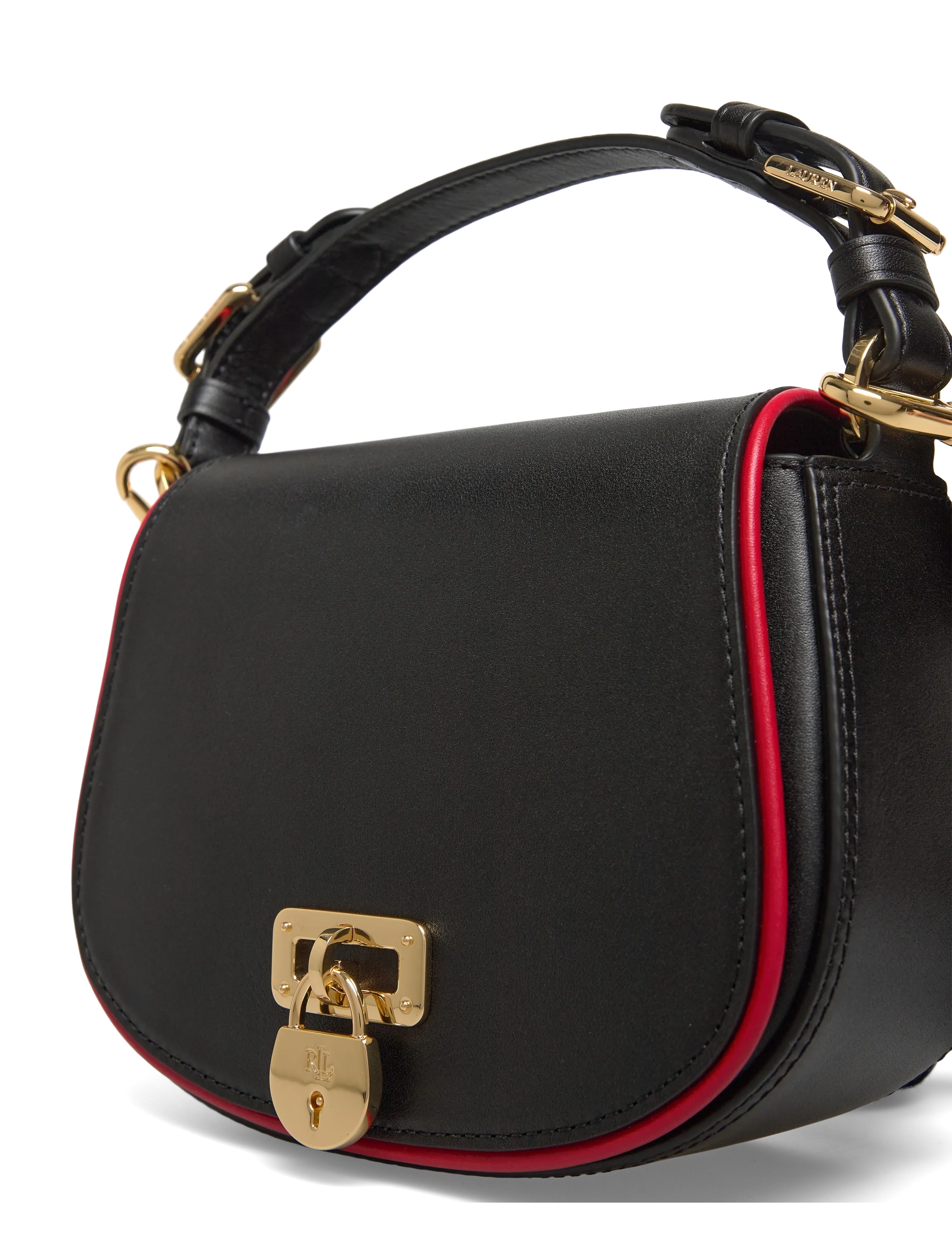 Lauren Ralph Lauren - NTRL S/NTRL S TRIM-TANNER-CXB-MED - black/festive red - 3