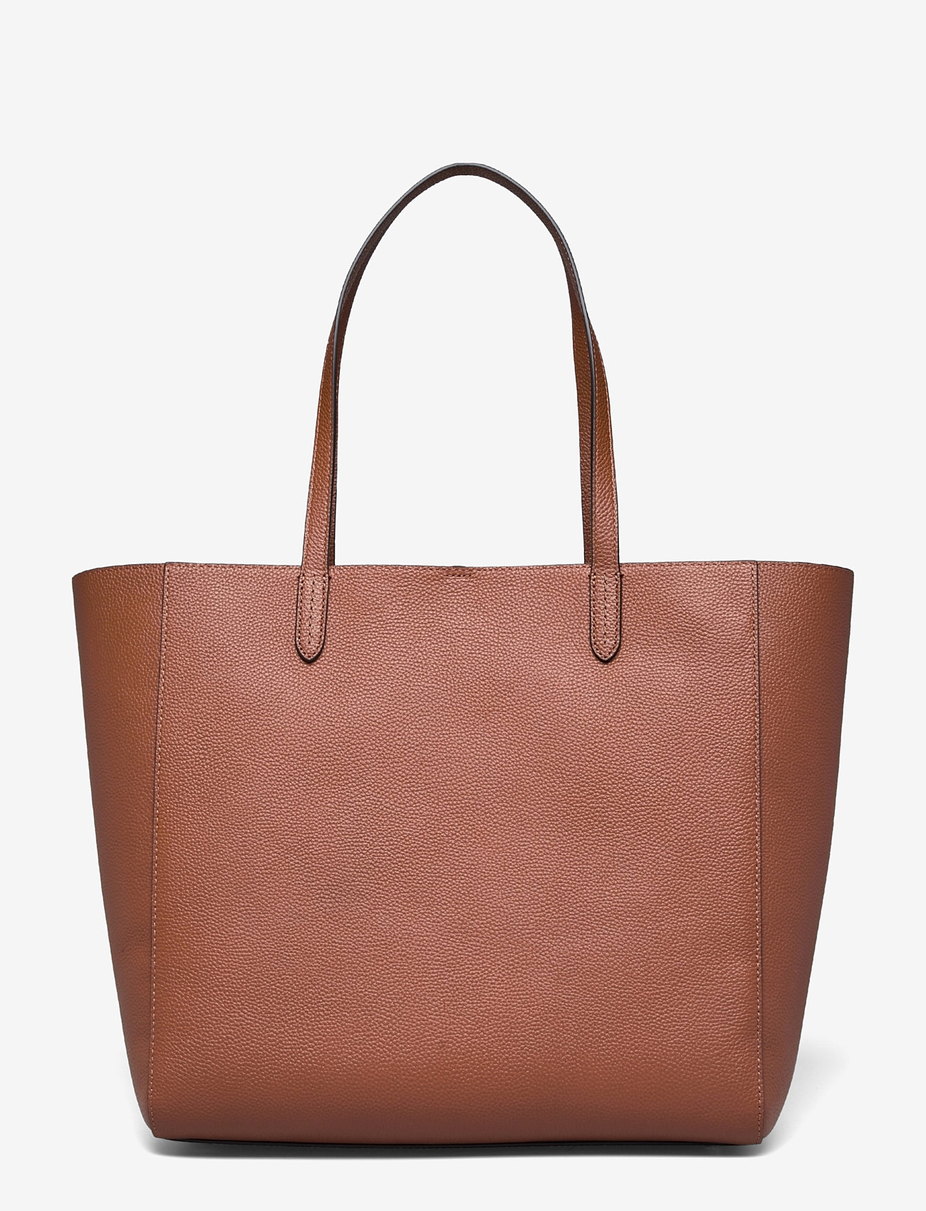 Lauren Ralph Lauren - Pebbled Leather Large Cameryn Tote Bag - shoppers - lauren tan - 1