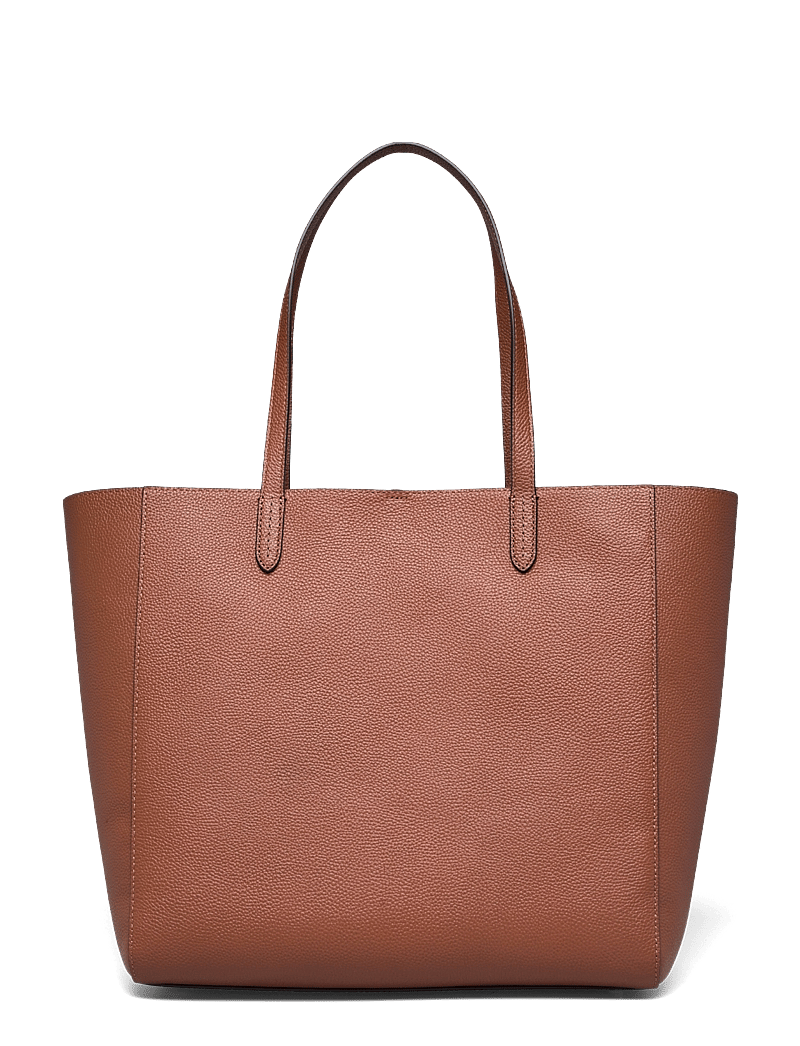 Lauren Ralph Lauren - Pebbled Leather Large Cameryn Tote Bag - shoppers - lauren tan - 1