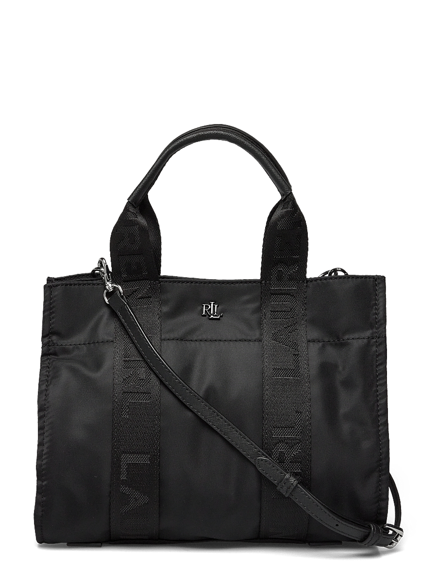 Lauren Ralph Lauren - Nylon Small Stevie Tote Bag - hversdagsleg tíska - black/black - 0