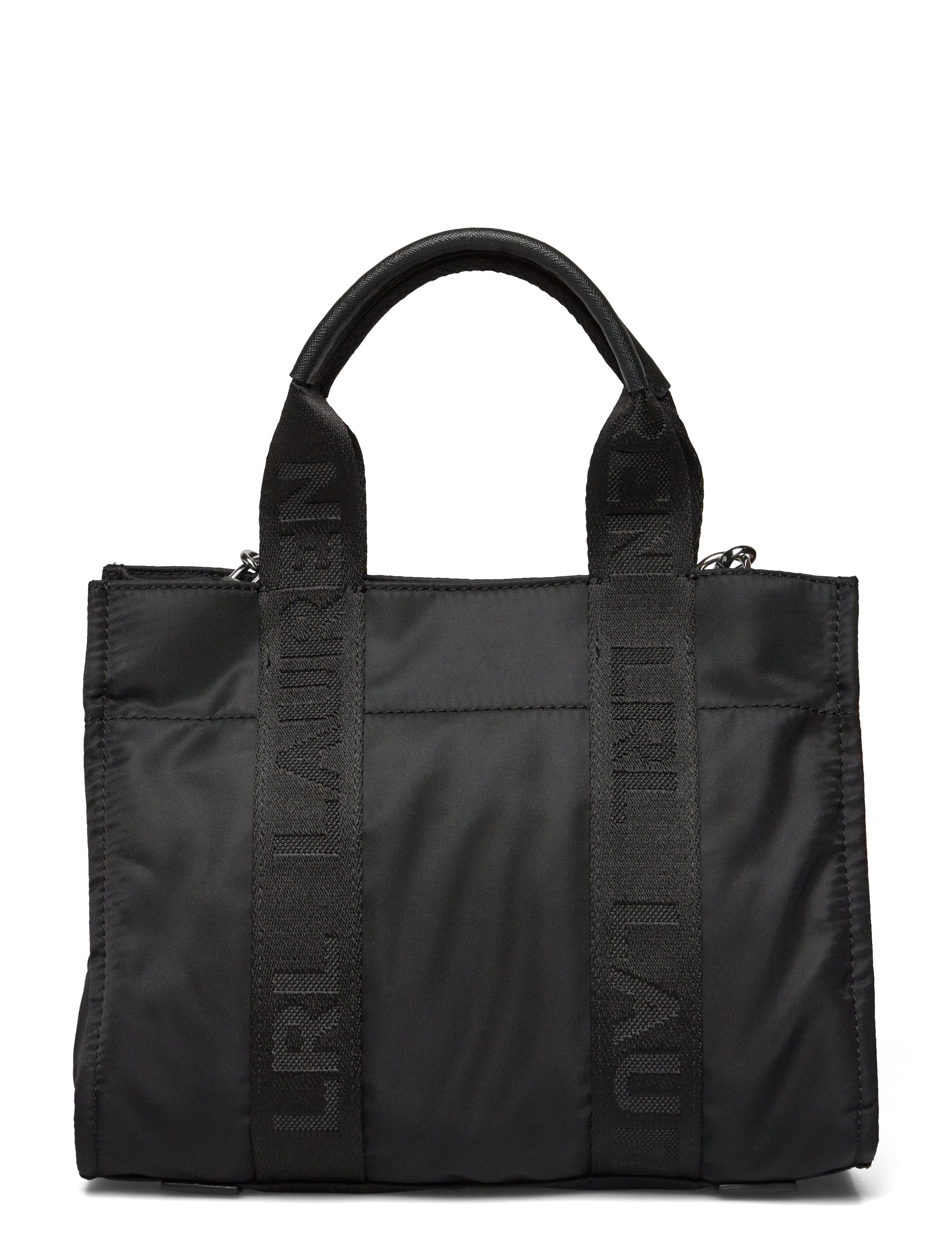 Lauren Ralph Lauren - Nylon Small Stevie Tote Bag - hversdagsleg tíska - black/black - 1