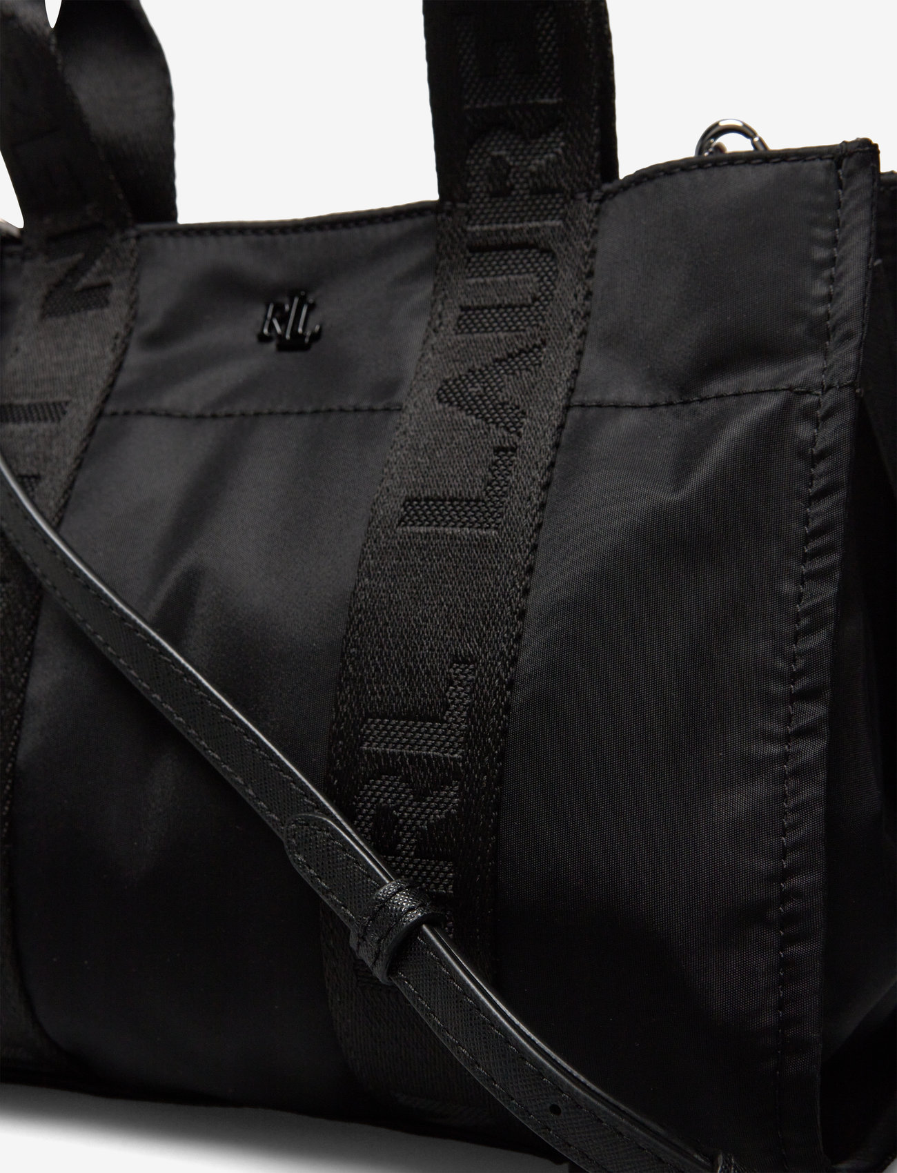 Lauren Ralph Lauren - Nylon Small Stevie Tote Bag - alltags-style - black/black - 3