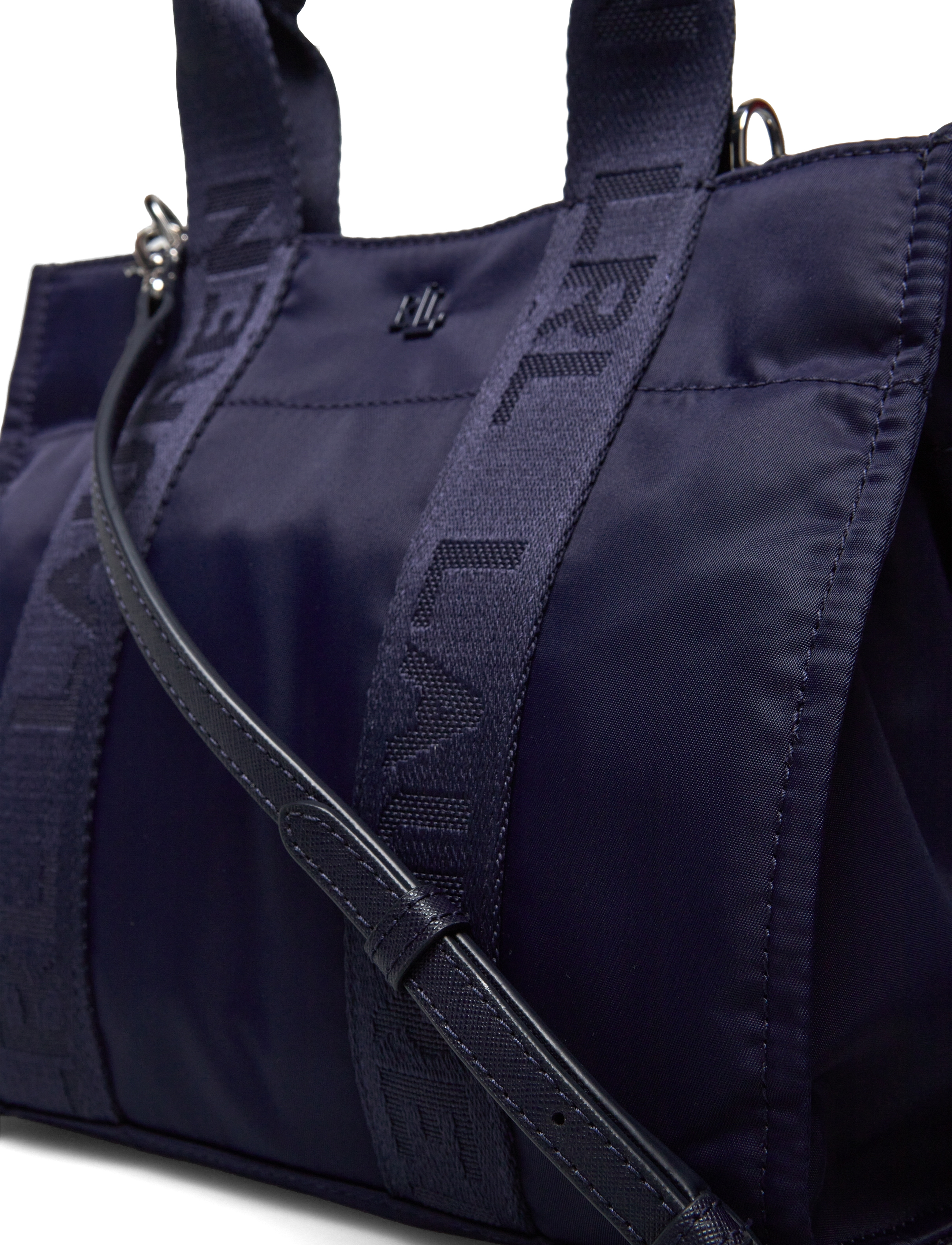 Lauren Ralph Lauren - Nylon Small Stevie Tote Bag - ikdienas stils - refined navy/refi - 3