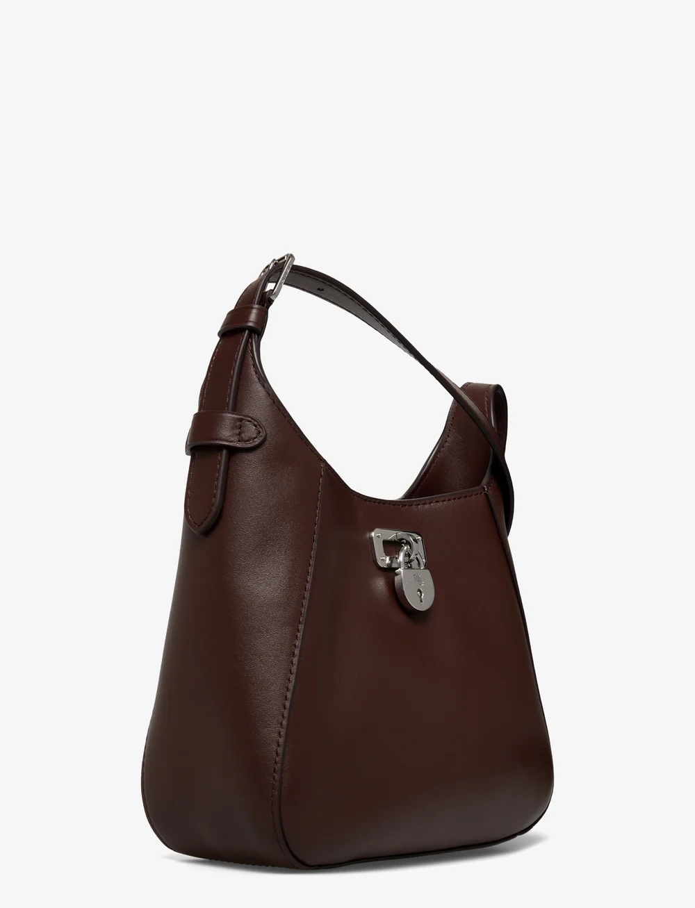 Lauren Ralph Lauren - Leather Small Tanner Shoulder Bag - sacs à bandoulière - dark hickory - 2