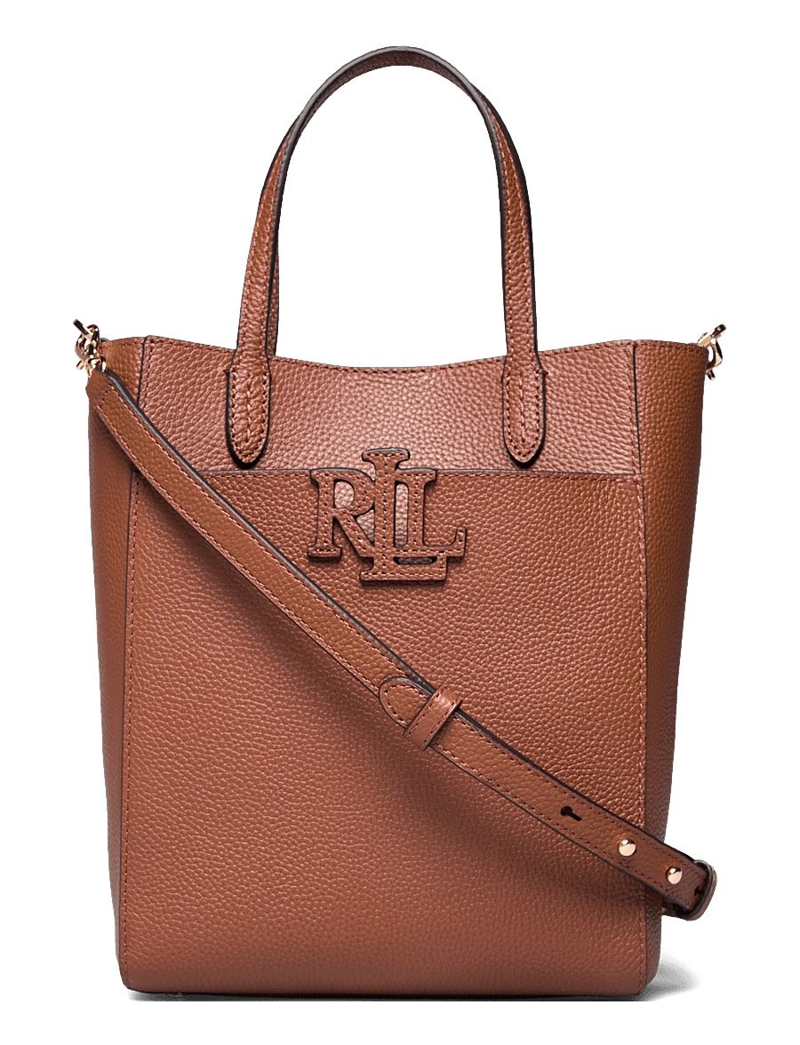 Lauren Ralph Lauren - PEBBLED LEATHER-CMRYN SM SHP-TTE-SM - shopper - lauren tan - 0