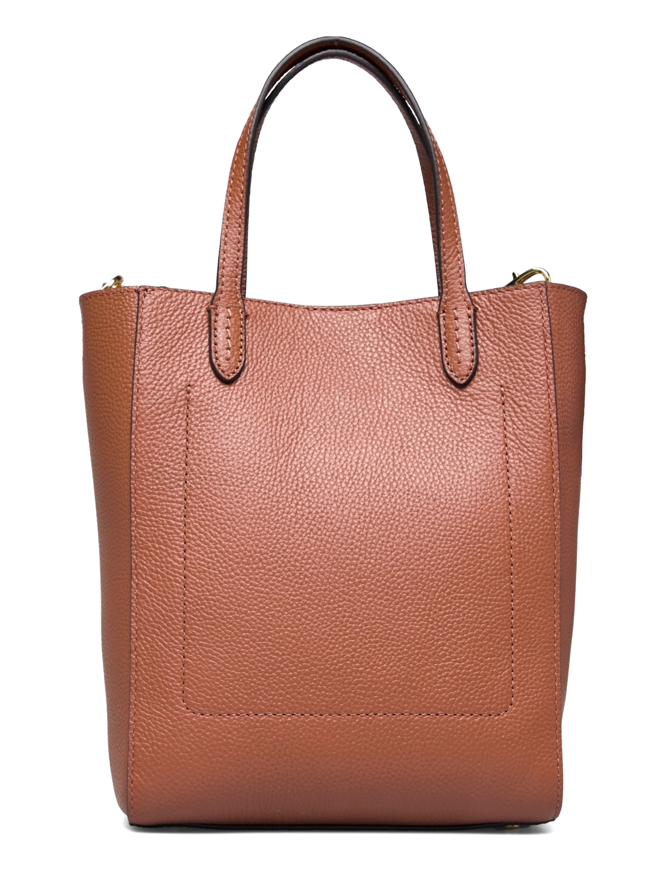 Lauren Ralph Lauren - PEBBLED LEATHER-CMRYN SM SHP-TTE-SM - shopper - lauren tan - 1