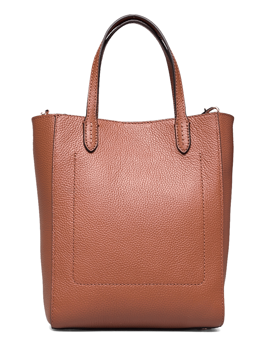 Lauren Ralph Lauren - PEBBLED LEATHER-CMRYN SM SHP-TTE-SM - shopper - lauren tan - 1