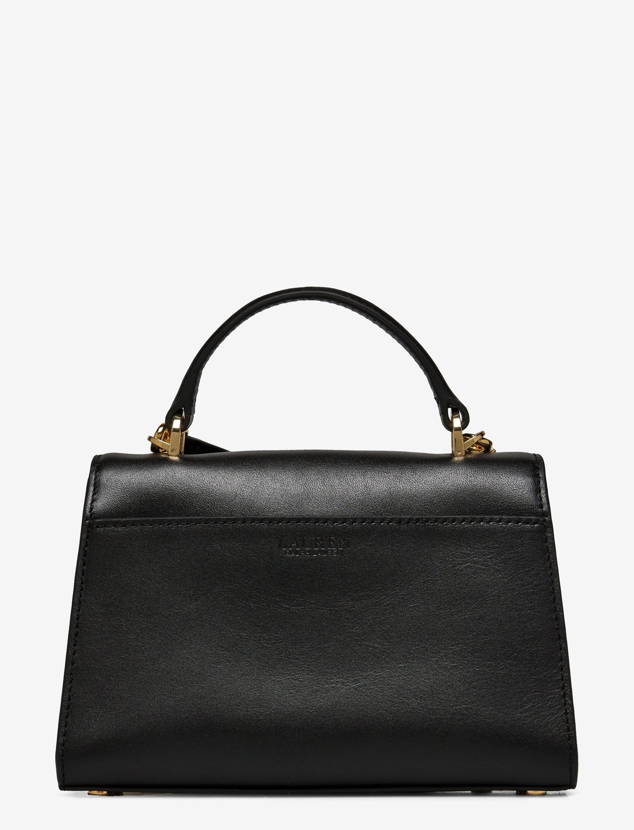 Lauren Ralph Lauren - Leather Small Farrah Satchel - særlige begivenheder - black - 1