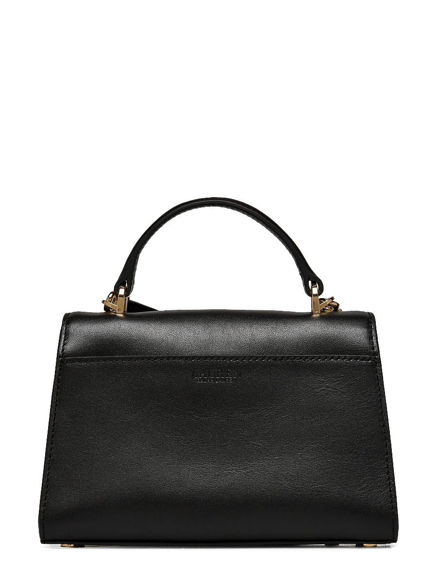 Lauren Ralph Lauren - Leather Small Farrah Satchel - black - 1