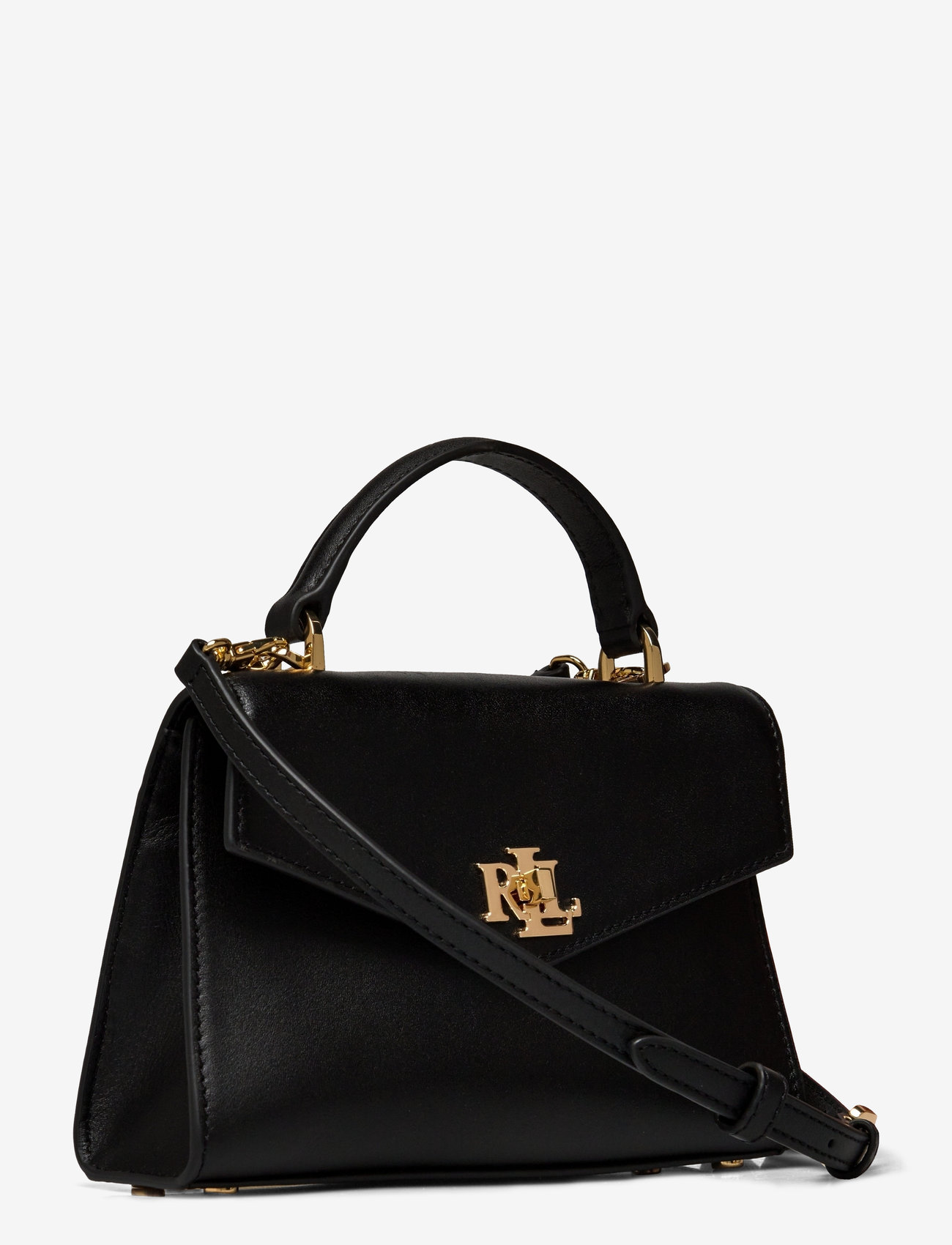 Lauren Ralph Lauren - Leather Small Farrah Satchel - særlige begivenheder - black - 2