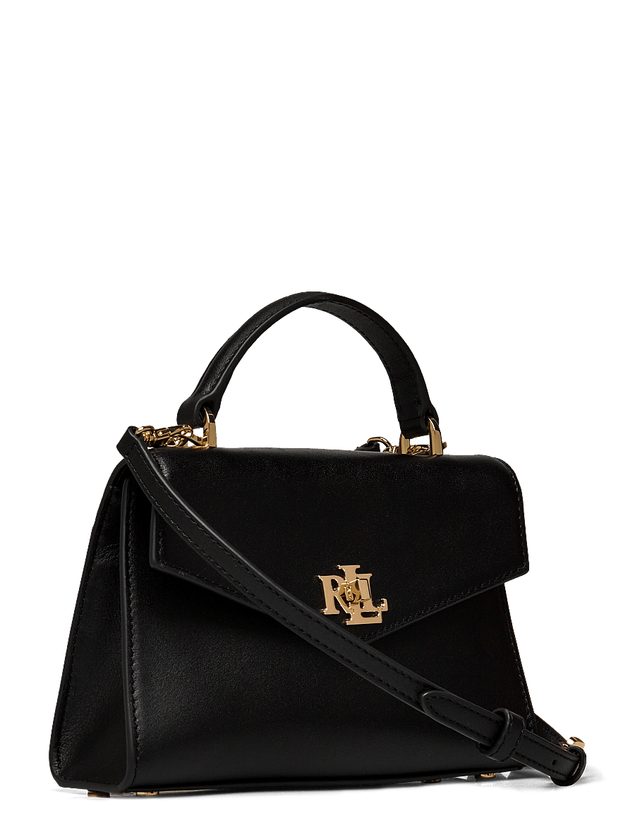 Lauren Ralph Lauren - Leather Small Farrah Satchel - black - 2