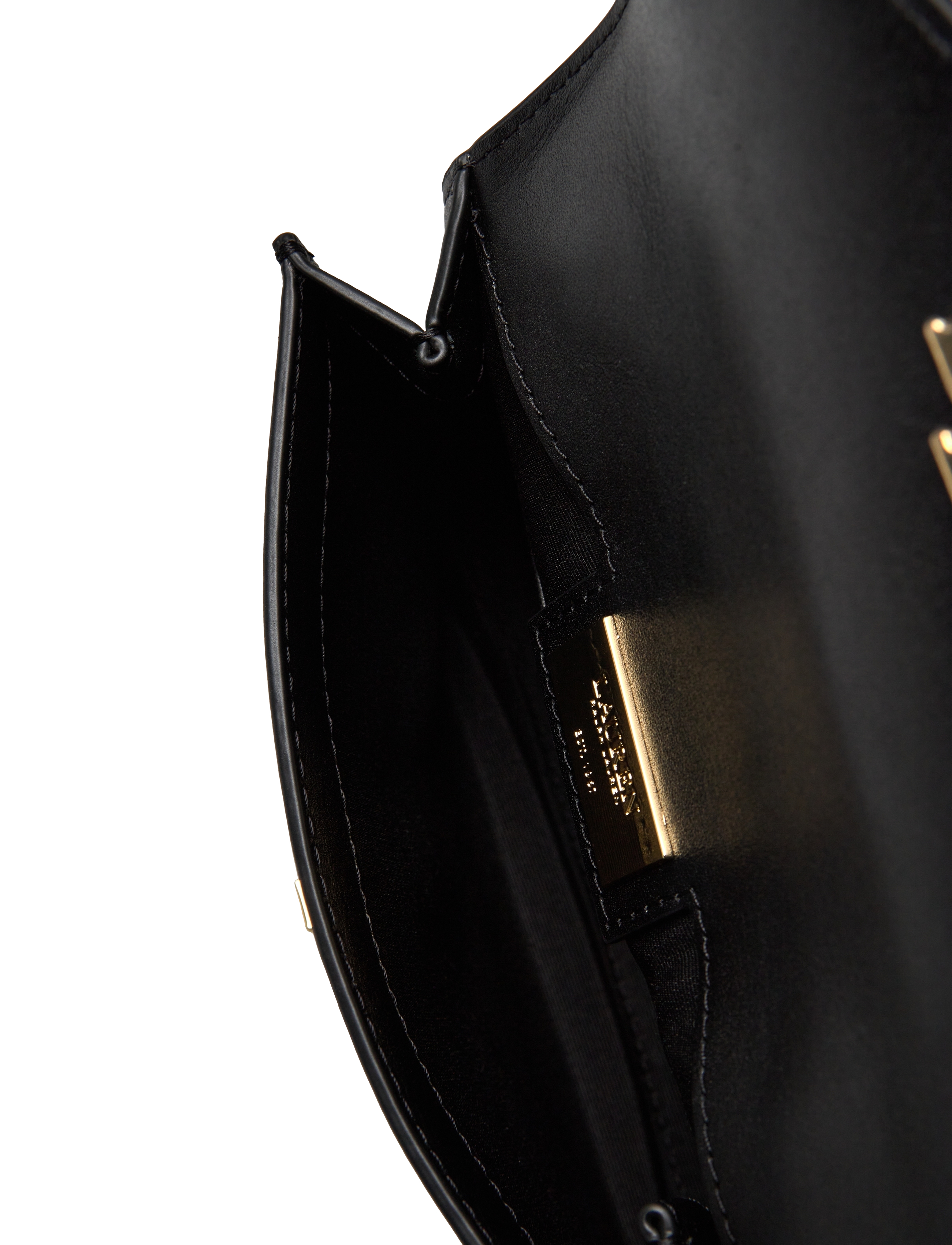 Lauren Ralph Lauren - Leather Small Farrah Satchel - black - 4