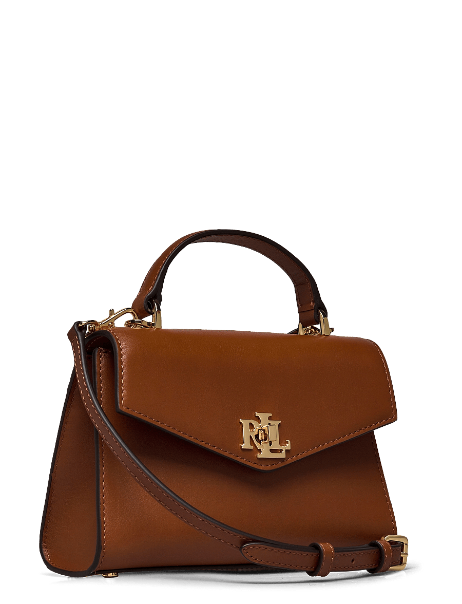 Lauren Ralph Lauren - Leather Small Farrah Satchel - lauren tan - 2