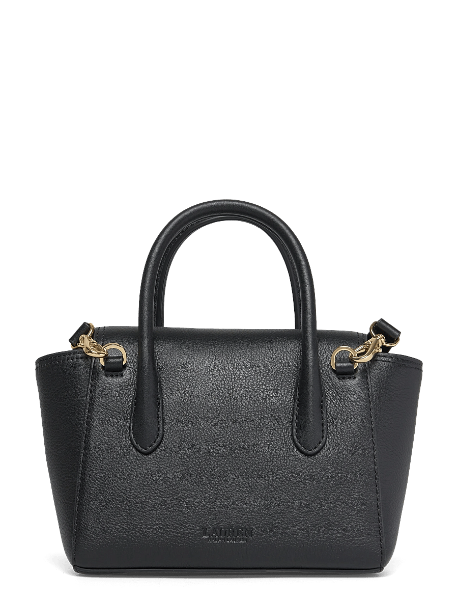Lauren Ralph Lauren - LUXE PEBBLE LTHR-TNNR SM SCHL-STL-S - special occasions - black - 1