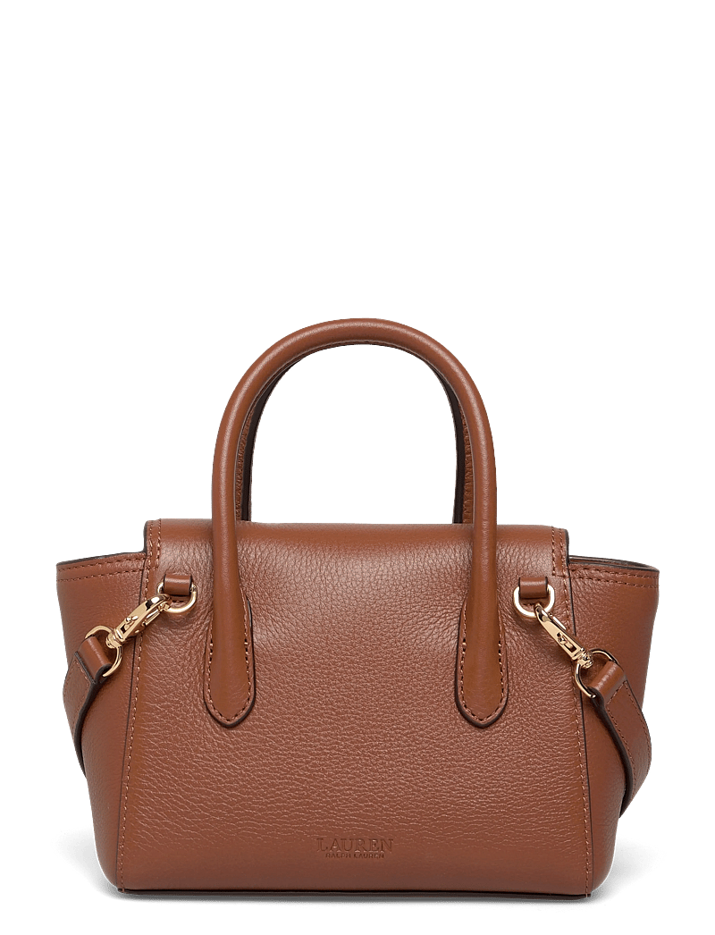 Lauren Ralph Lauren - Pebbled Leather Small Tanner Satchel - erilised sündmused - lauren tan - 1
