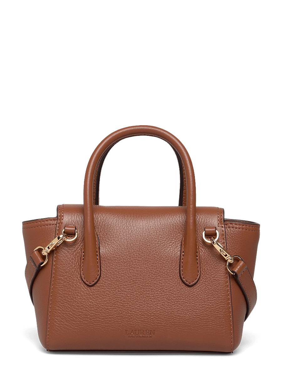 Lauren Ralph Lauren - LUXE PEBBLE LTHR-TNNR SM SCHL-STL-S - special occasions - lauren tan - 1