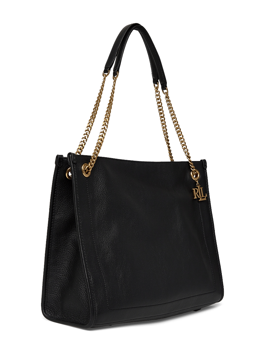 Lauren Ralph Lauren - LUXE PEBBLE LTHR-BRDLY SHPPR-TTE-LR - shopper - black - 2