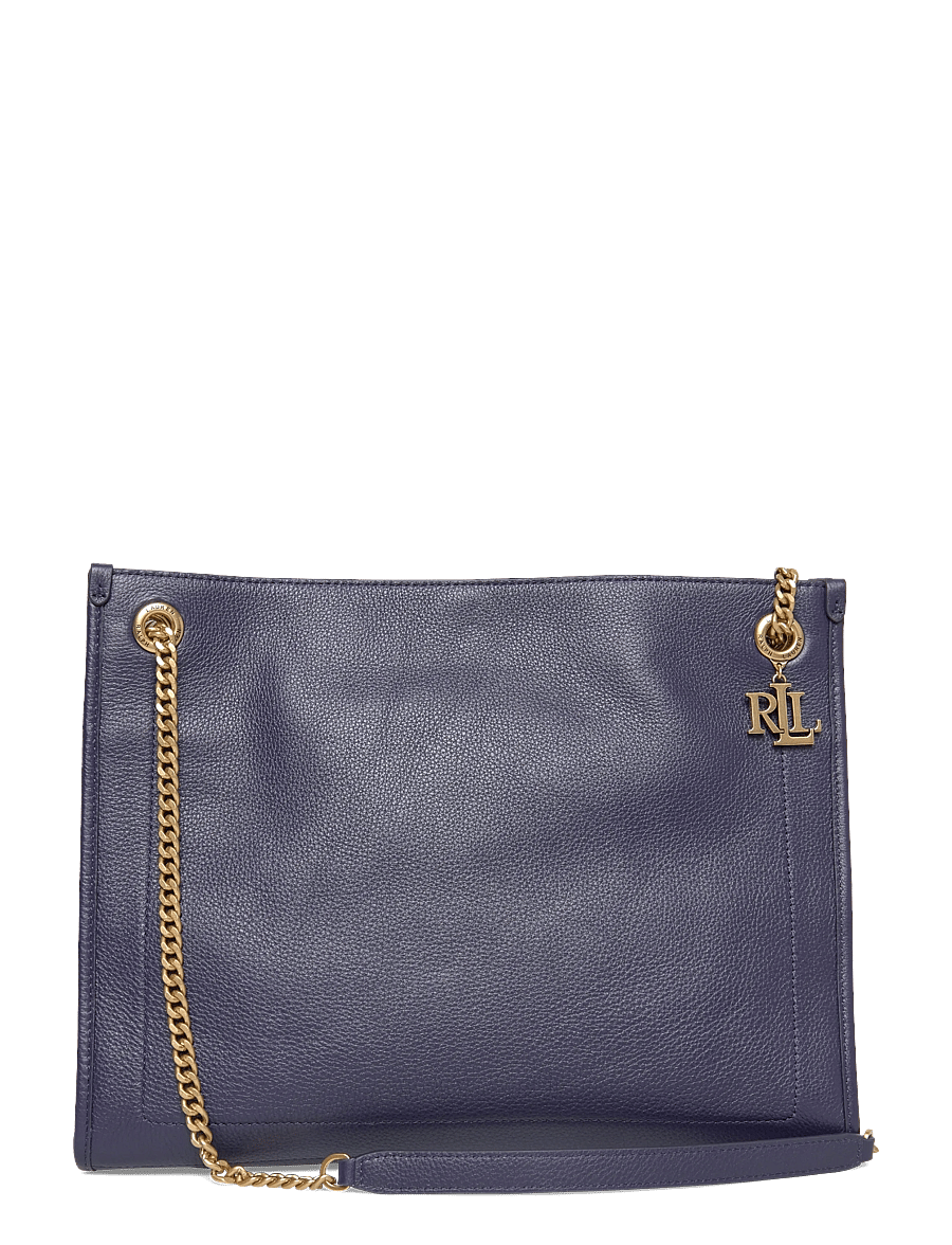 Lauren Ralph Lauren - LUXE PEBBLE LTHR-BRDLY SHPPR-TTE-LR - shopper - refined navy - 0