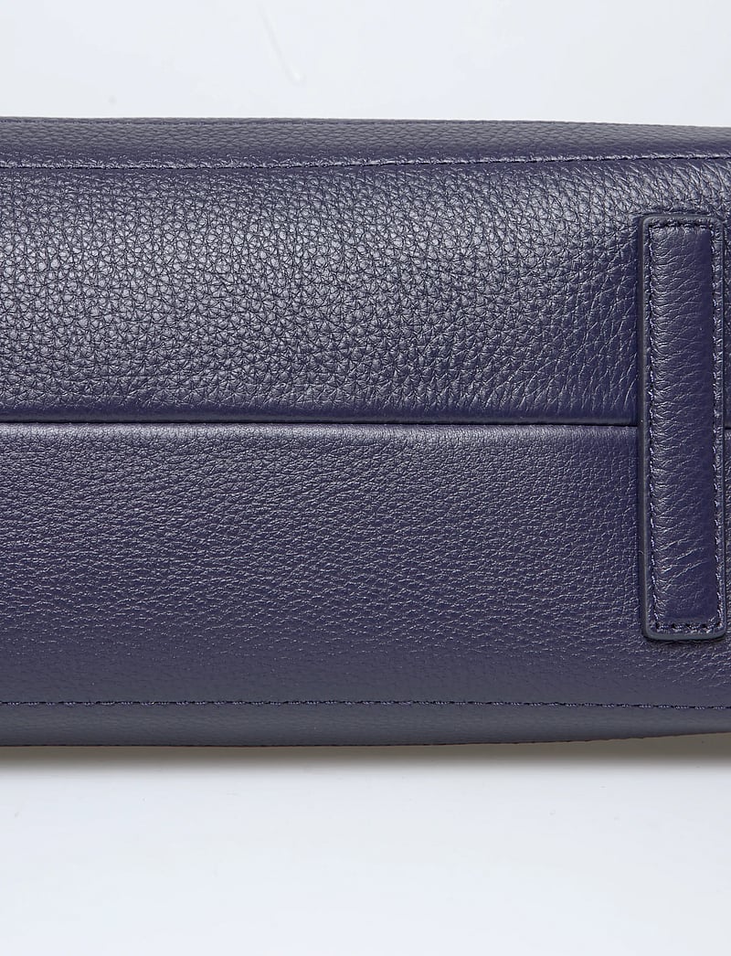 Lauren Ralph Lauren - Pebbled Leather Large Bradley Tote Bag - shoppers - refined navy - 5