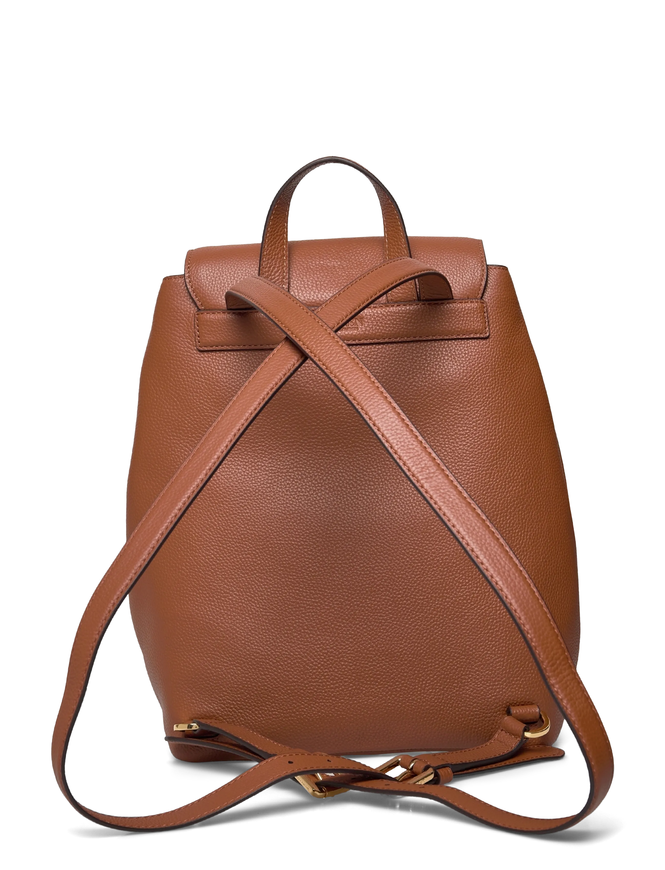 Lauren Ralph Lauren - PEBBLED LEATHER-CAMERYN BKPK-BPK-ME - hverdags stil - lauren tan - 1