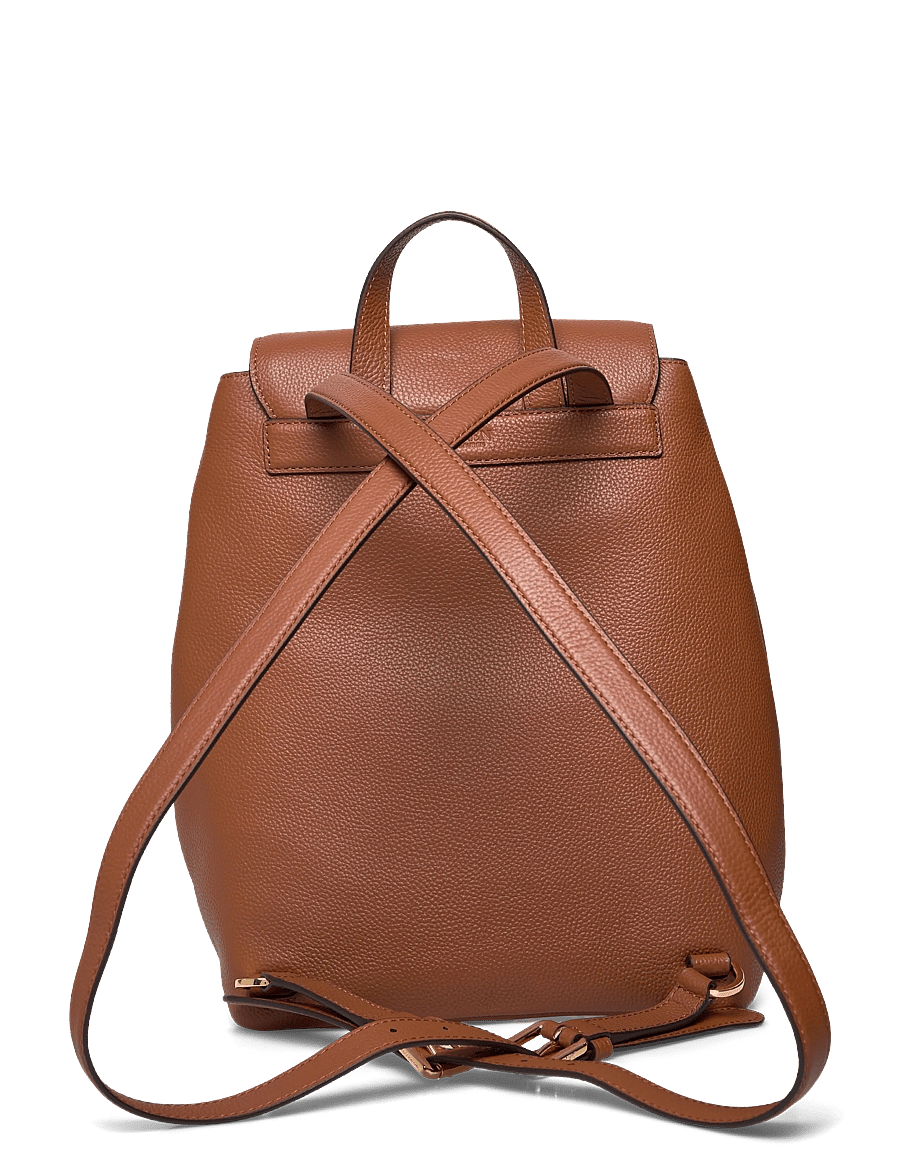 Lauren Ralph Lauren - PEBBLED LEATHER-CAMERYN BKPK-BPK-ME - hverdags stil - lauren tan - 1