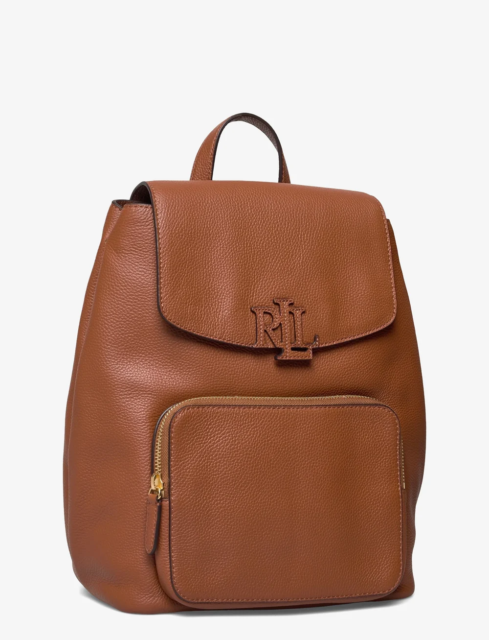 Lauren Ralph Lauren - PEBBLED LEATHER-CAMERYN BKPK-BPK-ME - alltags-style - lauren tan - 2