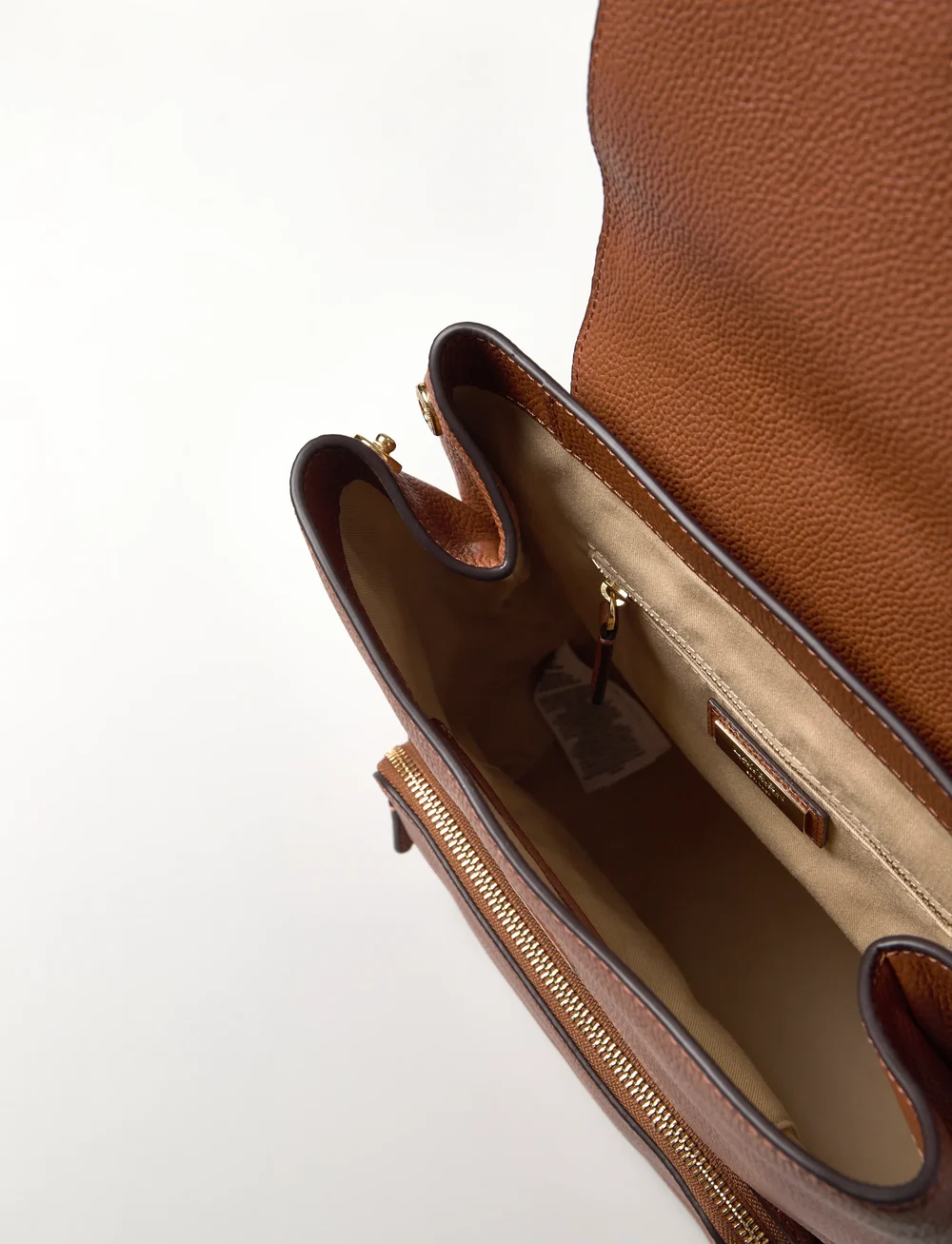 Lauren Ralph Lauren - PEBBLED LEATHER-CAMERYN BKPK-BPK-ME - alltags-style - lauren tan - 4